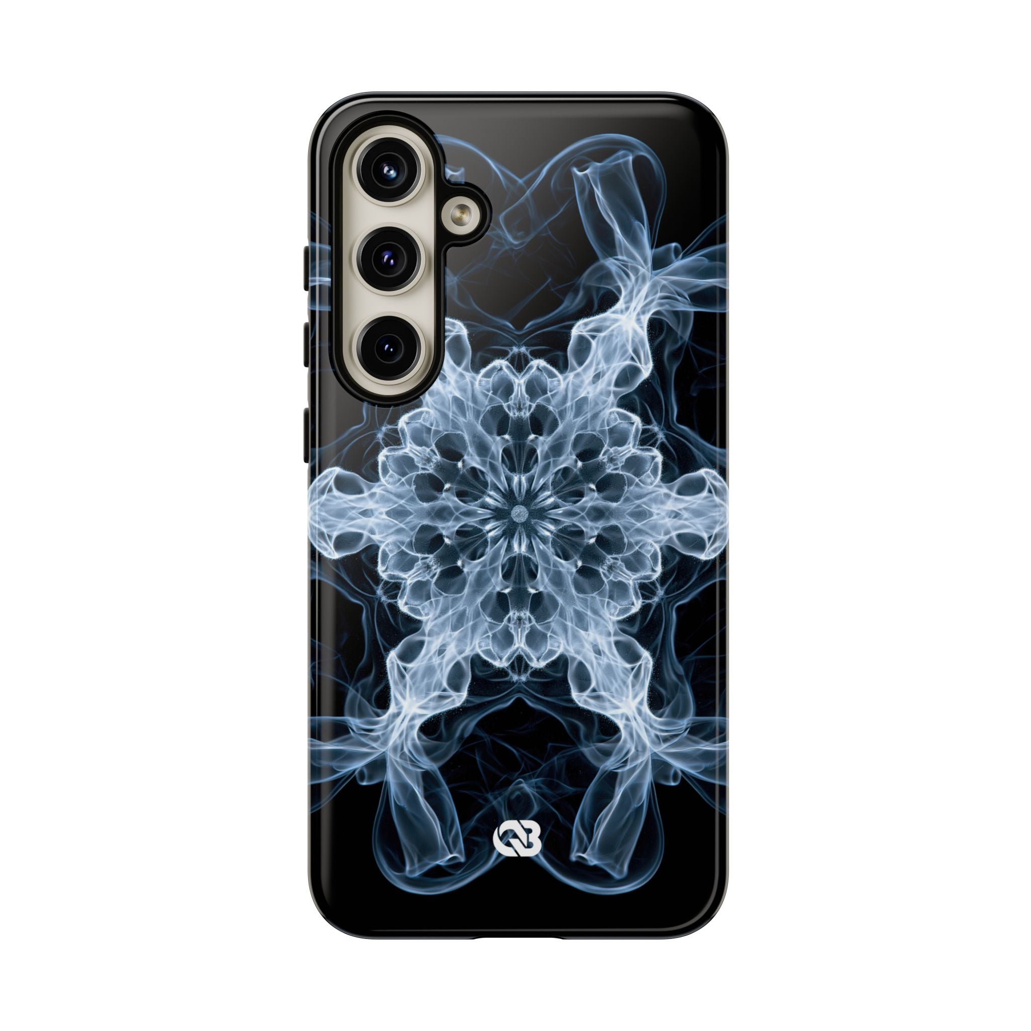 Blue Tough Phone Case for Samsung - Glacial Smoke Crown
