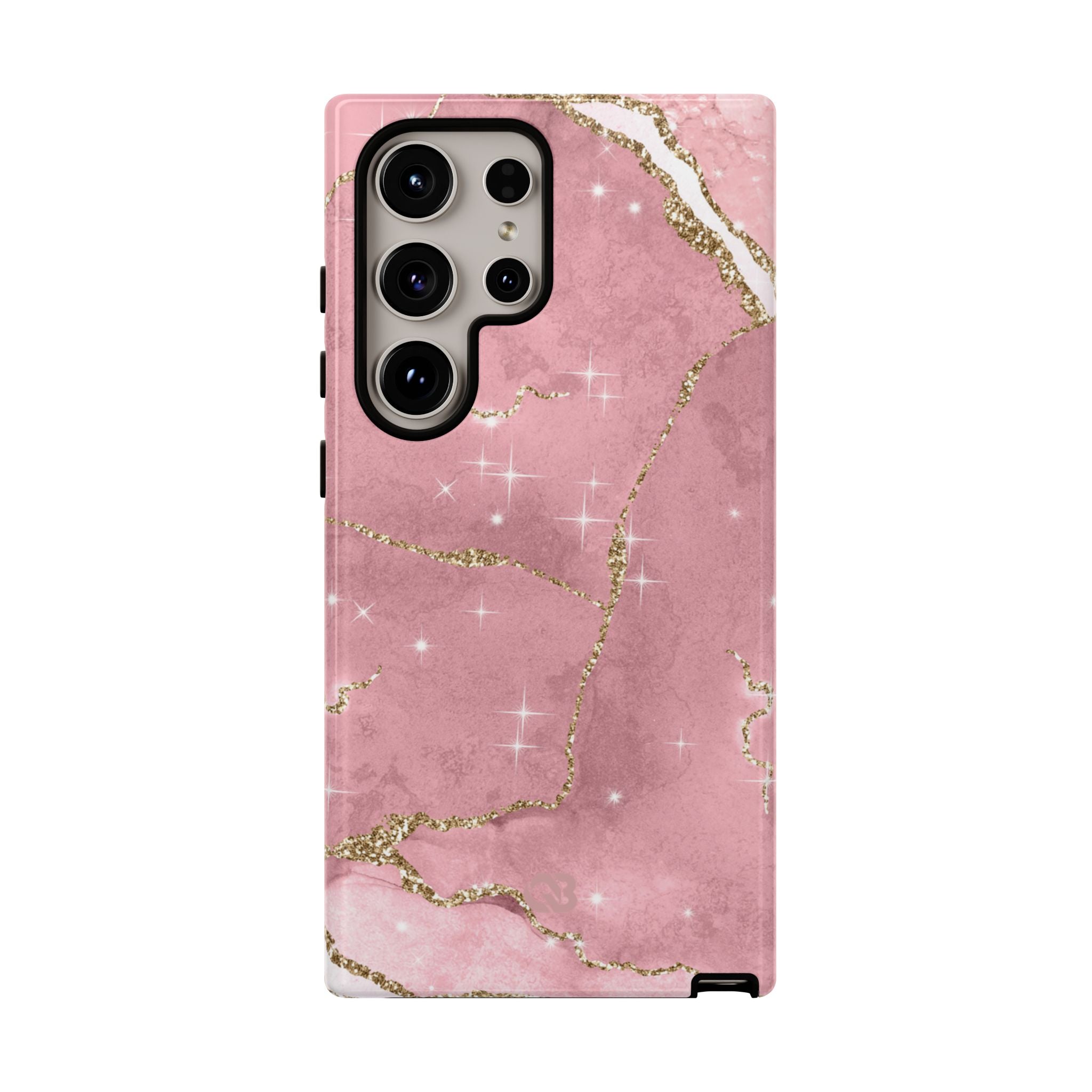 Rose Sparkle Marble · Tough Phone Case for Samsung