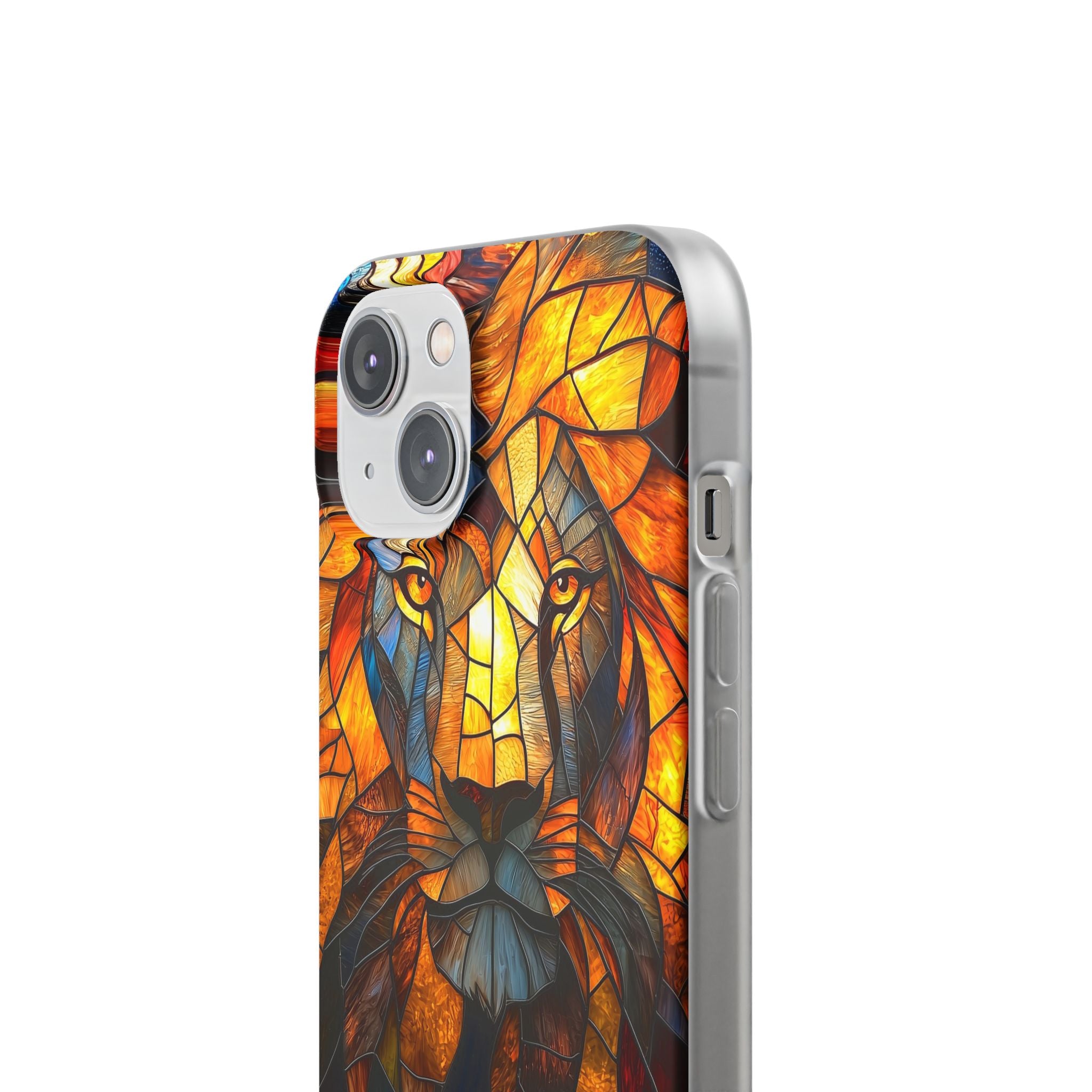 Lion Radiance iPhone 14 Skal - Mjuk