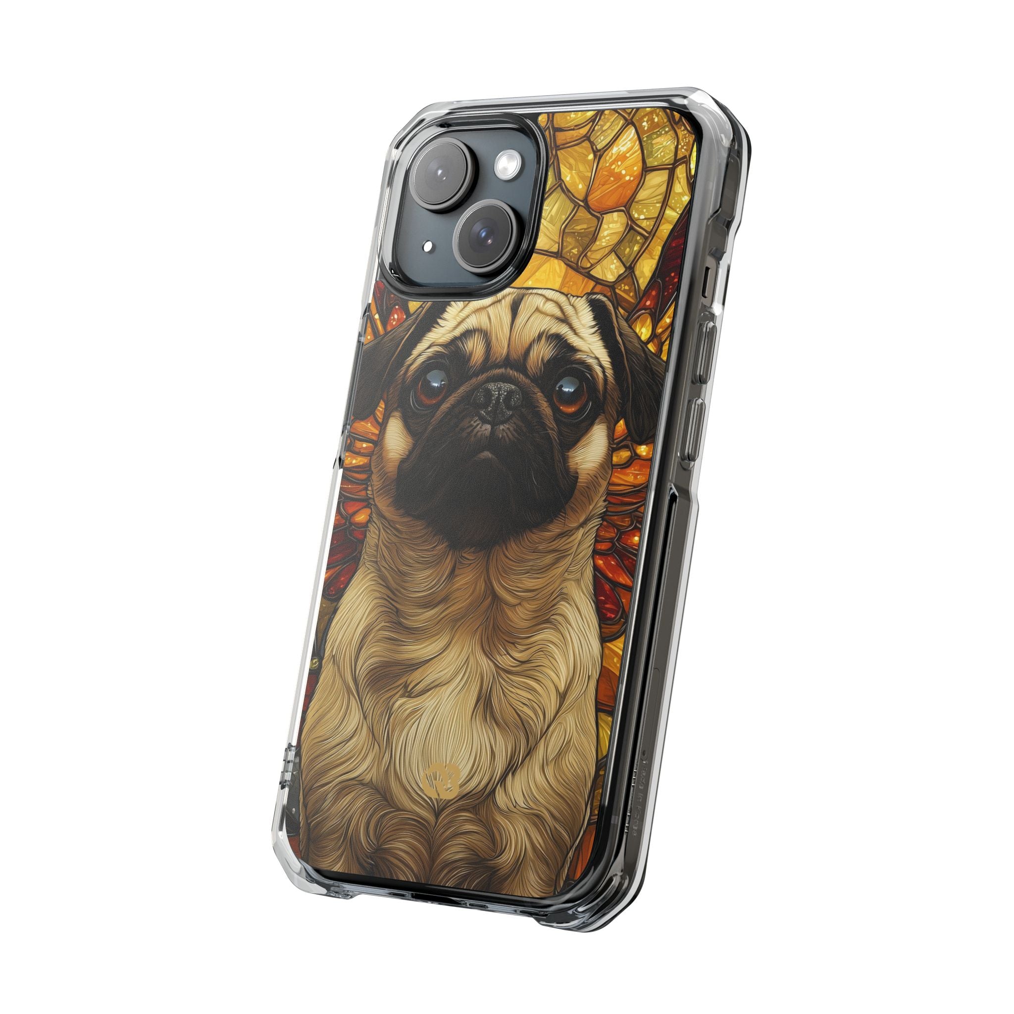 Amber Pug Divinity · Impact Phone Case for iPhone · Magsafe