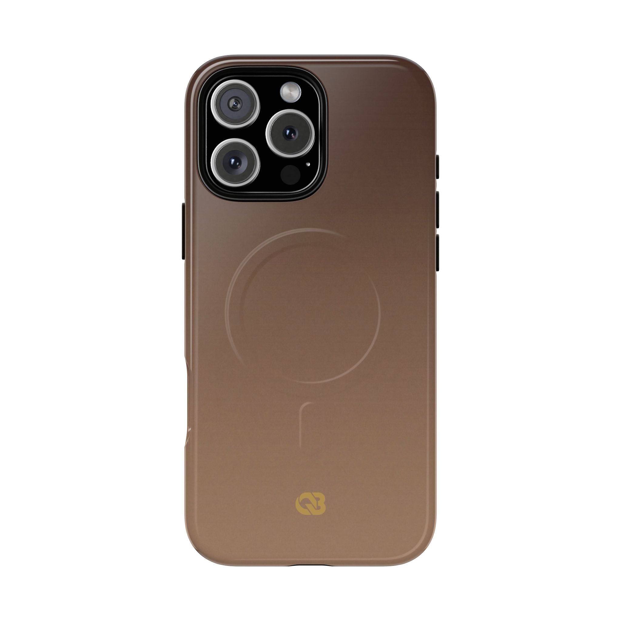 Brown Tough 2.0 Magsafe Phone Case for iPhone - Smoked Caramel Fade