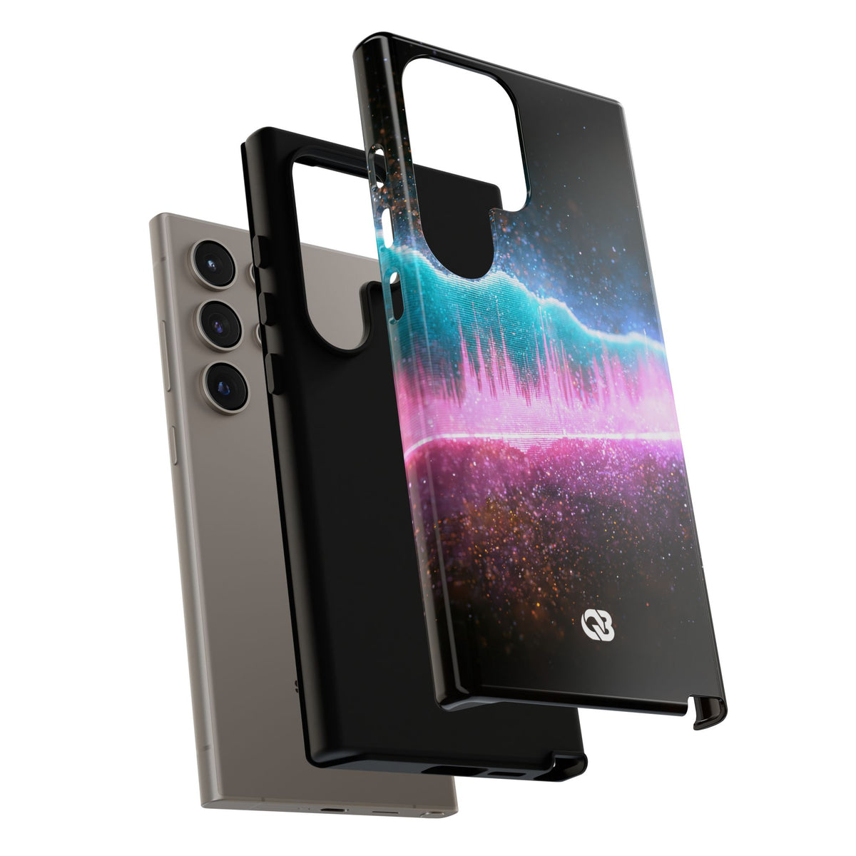 Digital Frequency · Tough Phone Case for Samsung · Pink