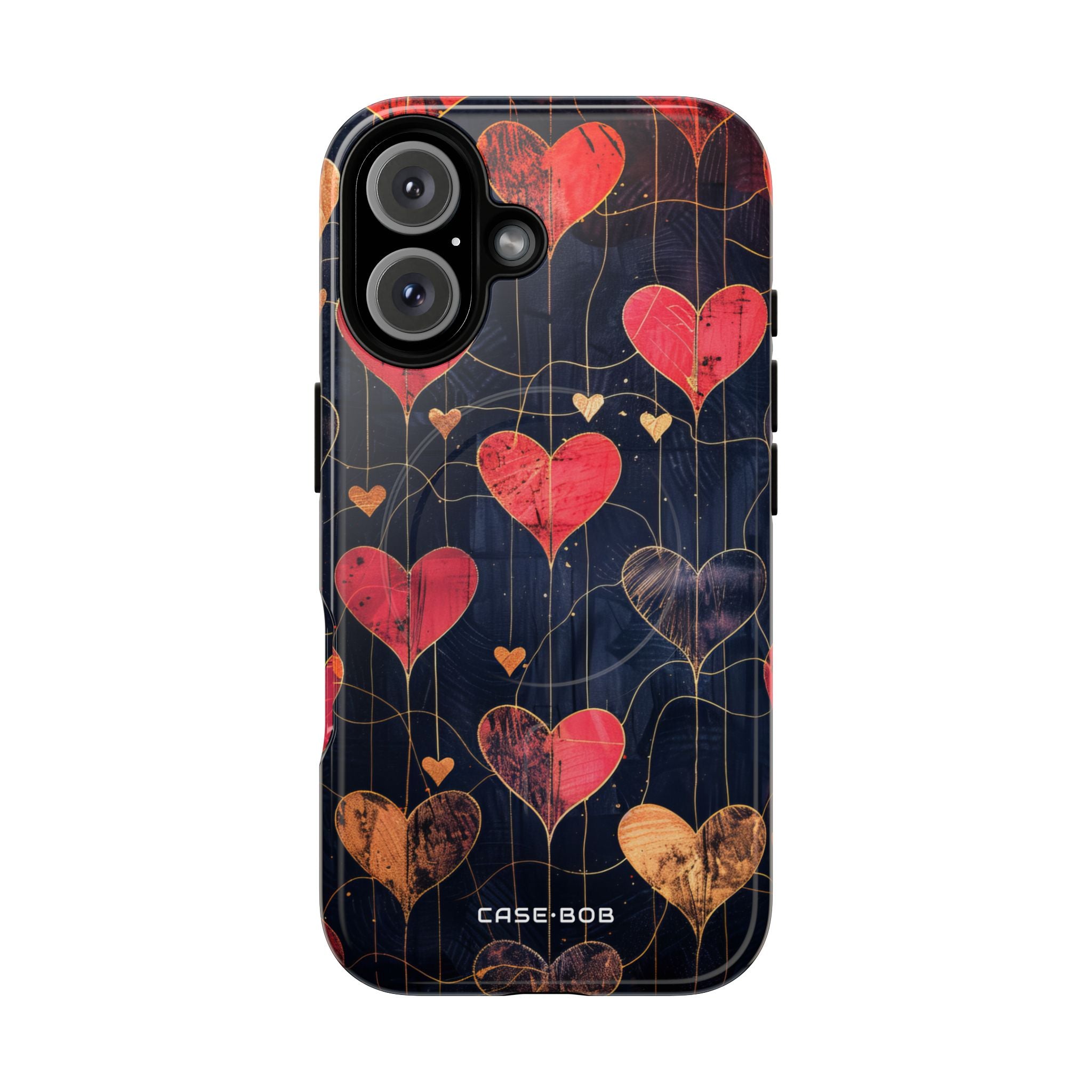 Golden Hearts Network iPhone 16 Case - Tough+
