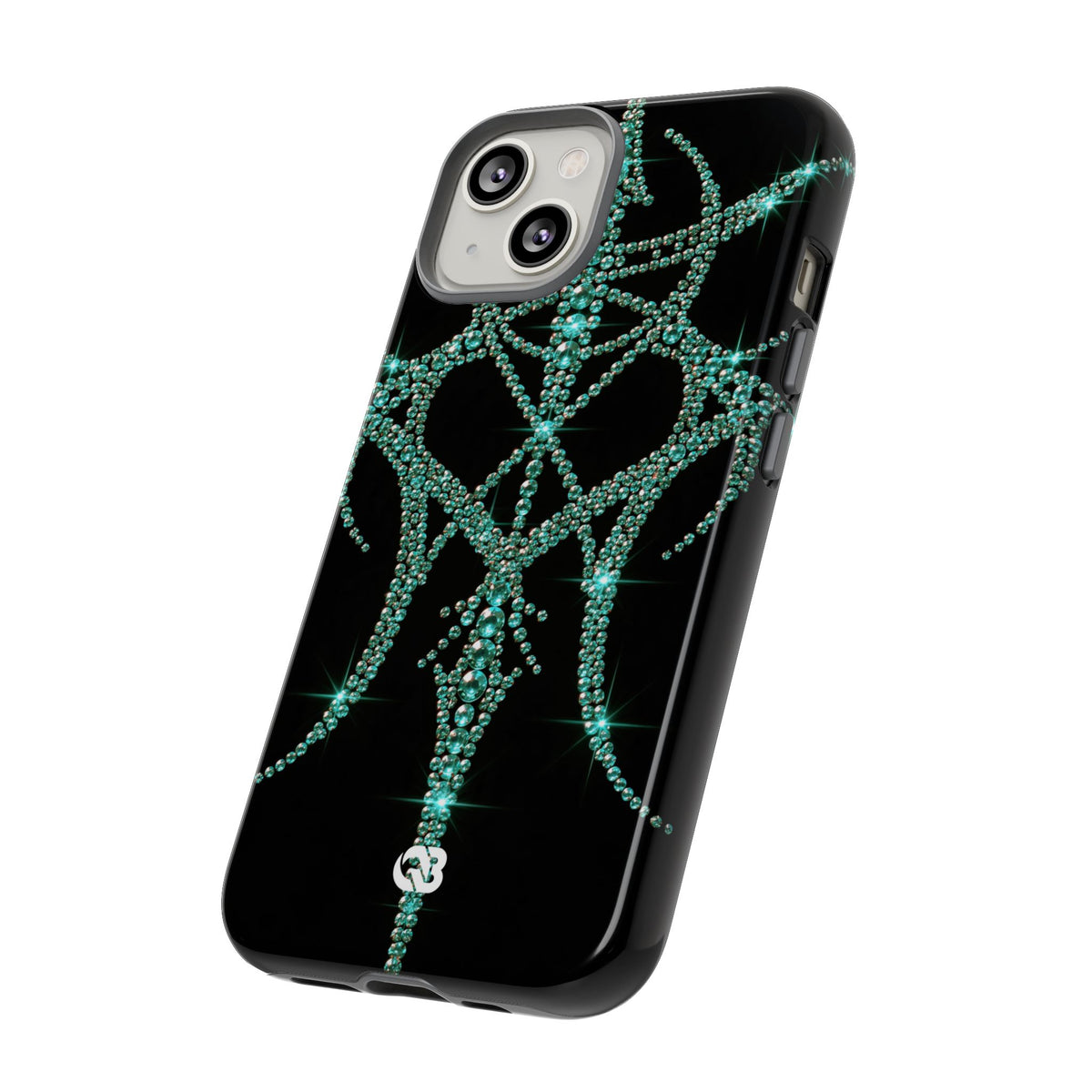 Teal Cyber Sigil · Tough Phone Case for iPhone · Teal
