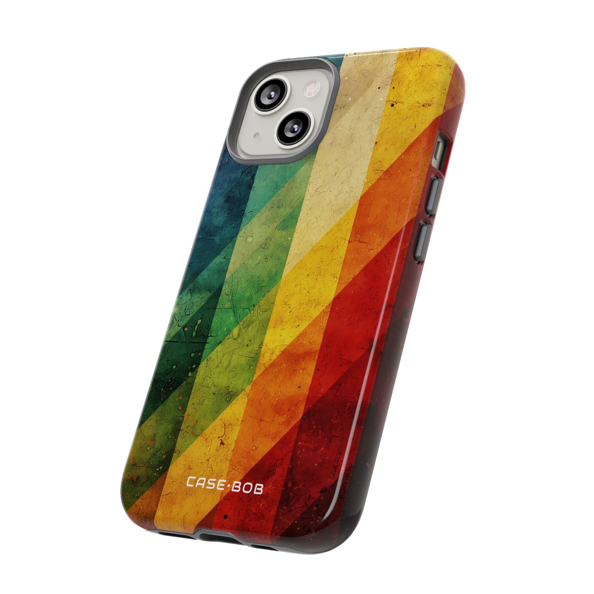 Diagonal Spectrum iPhone 14 Case - Tough
