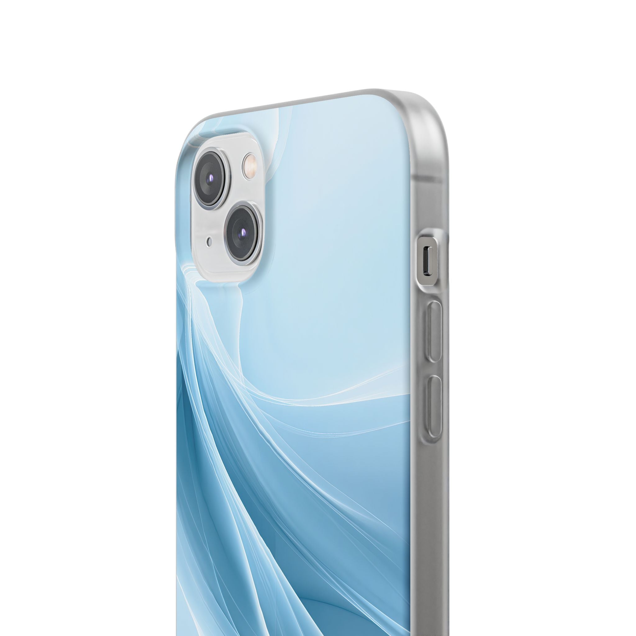 Blue Lite Phone Case for iPhone - Arctic Silk Drift