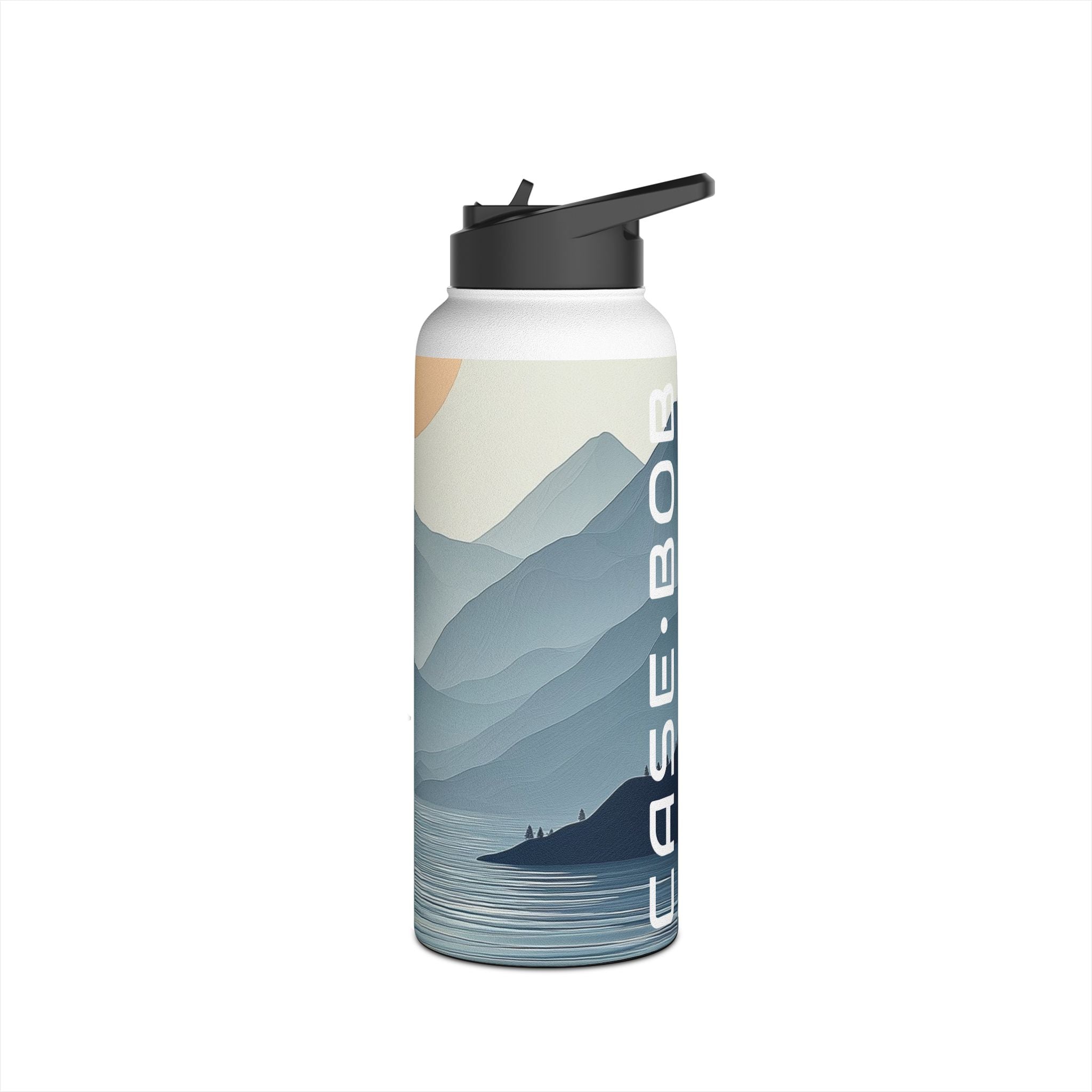 Pale Sun Horizon - Stainless Steel Water Bottle