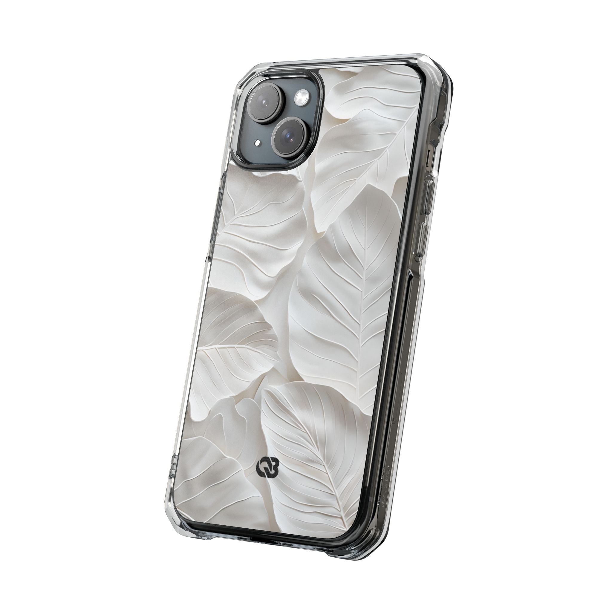 Sculpted Ivory Leaves · Impact Phone Case for iPhone · Magsafe