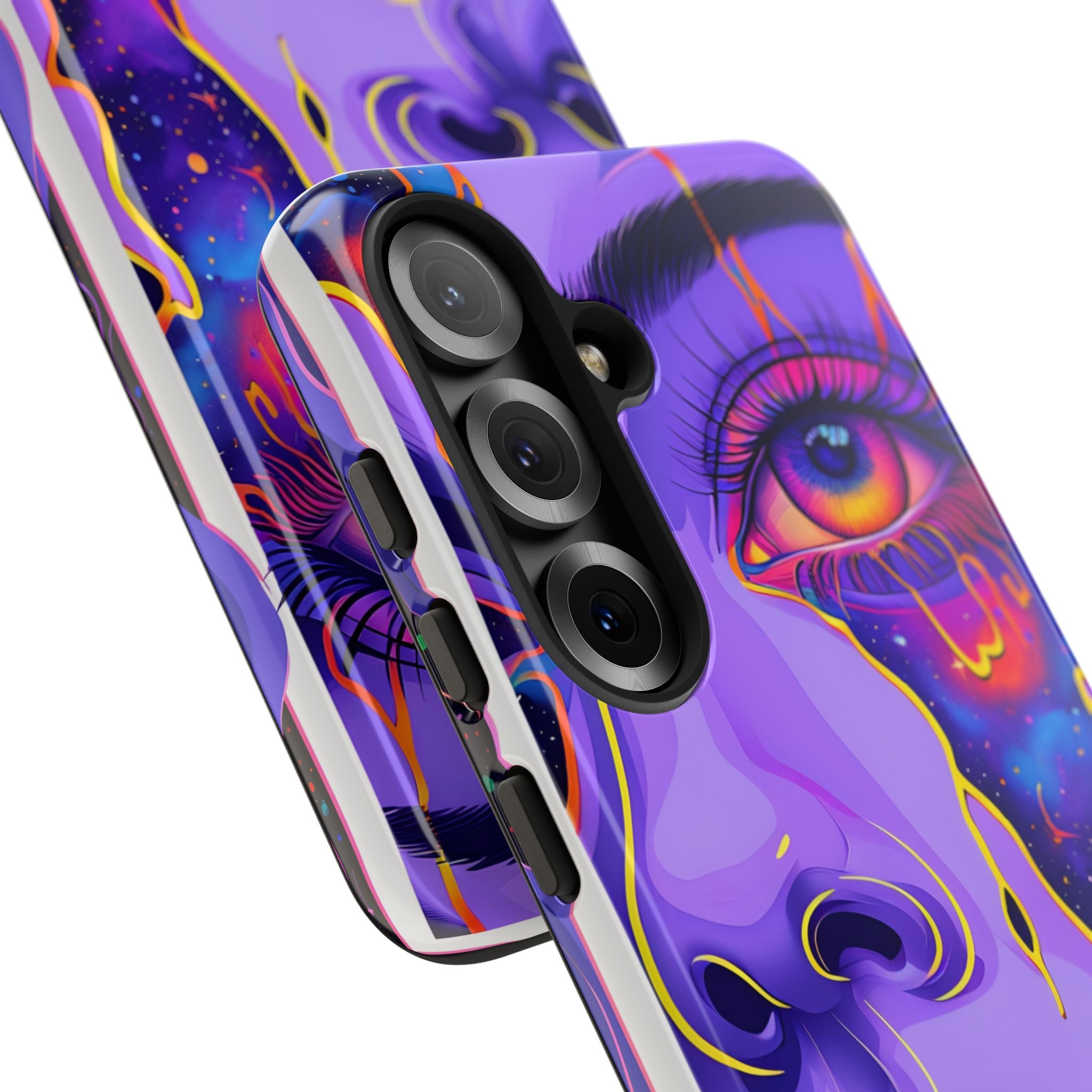 Violet Cosmic Gaze · Tough Custodia per Samsung