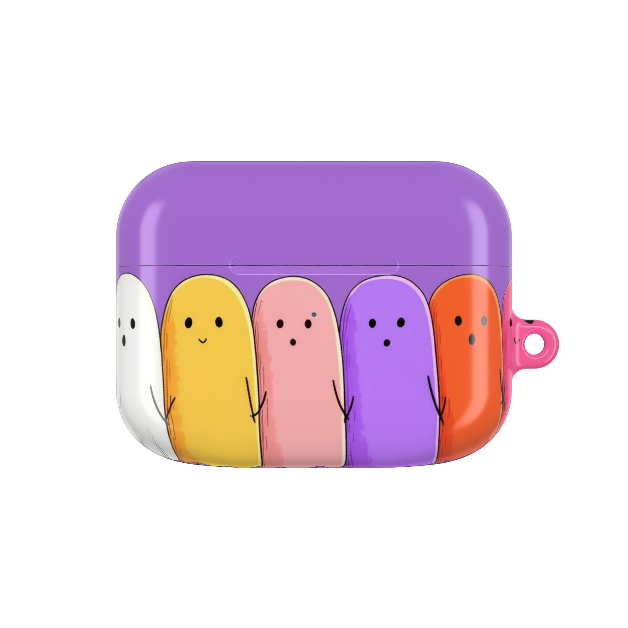 Värikkäät Ghosts Line - AirPods Case