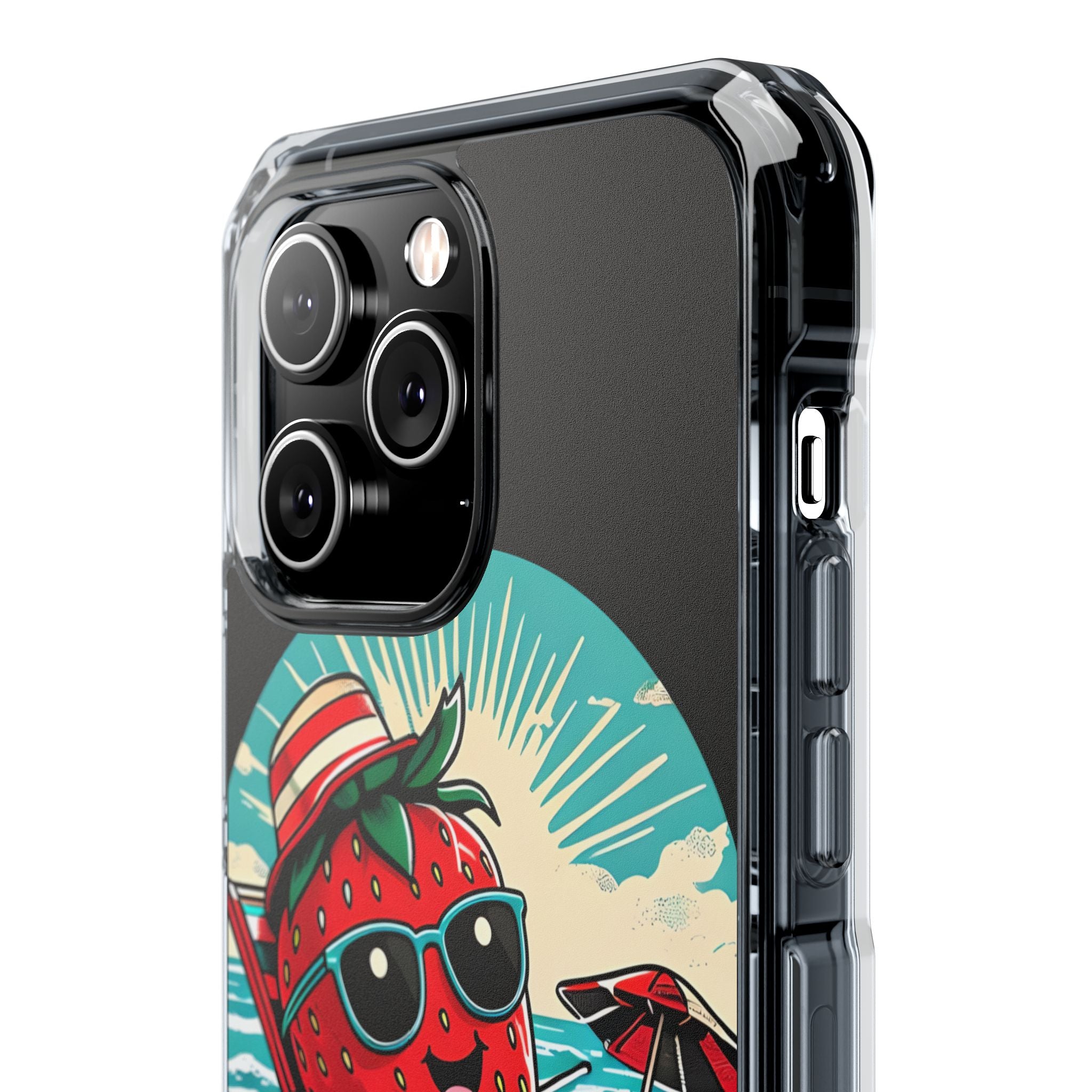 Ρετρό Παραλιακό Μούρο · Impact Θήκη για iPhone · Magsafe