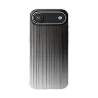Grey Lite Phone Case for iPhone - Static Vertical Dither