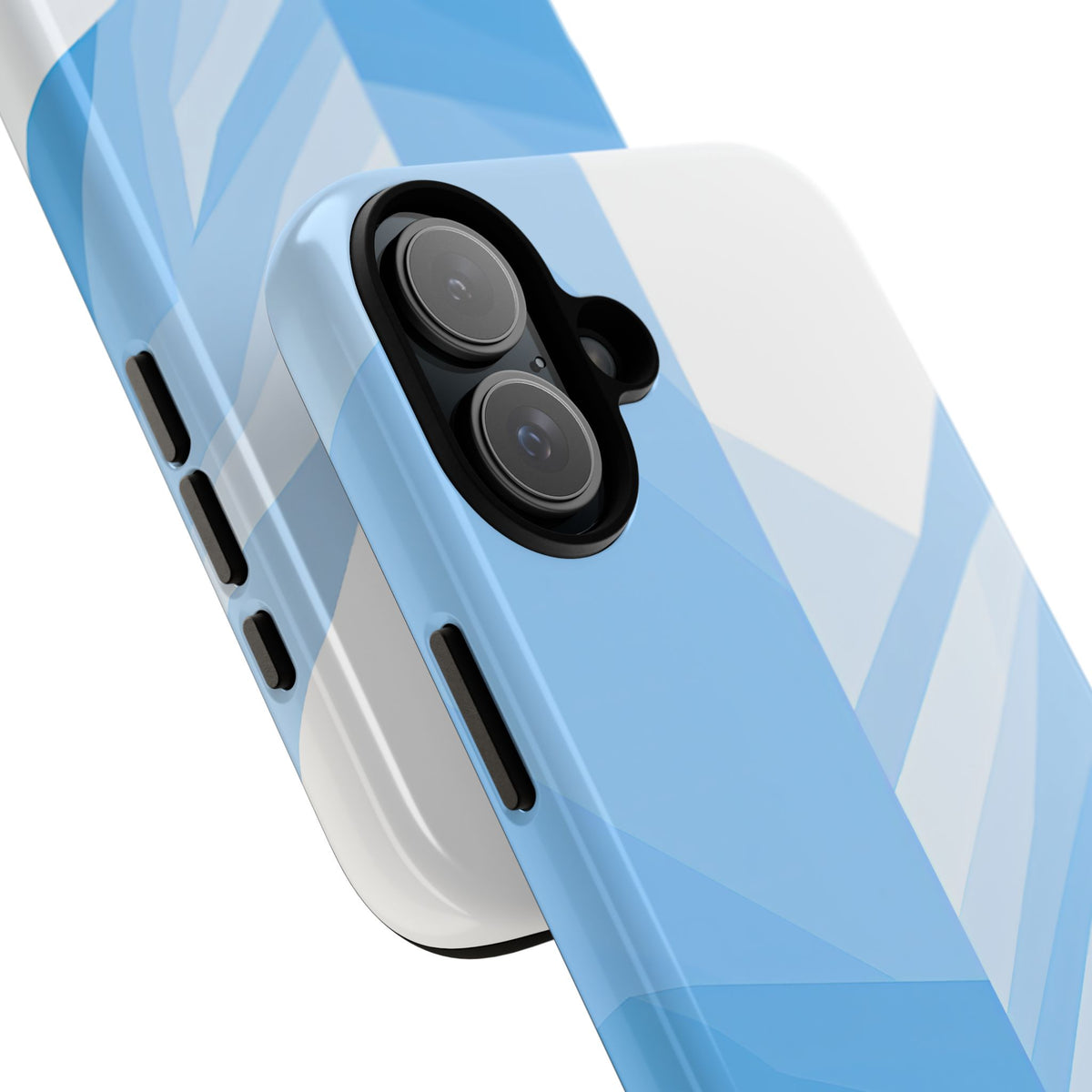 Blue Tough Phone Case for iPhone - Arctic Glacial Ridge