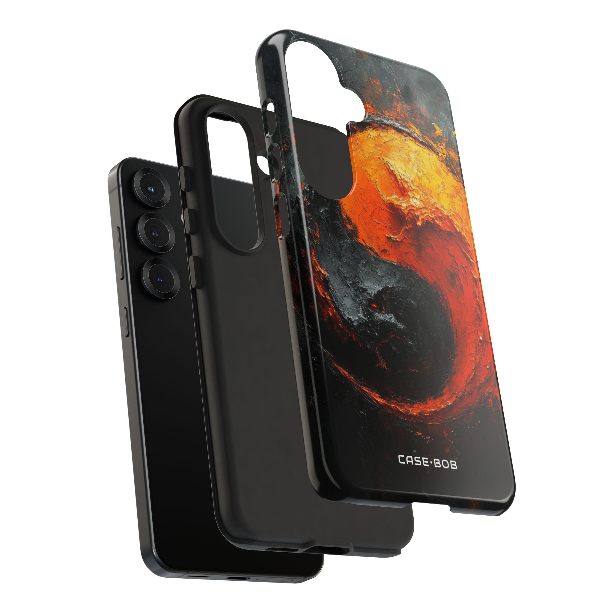 Molten Yin-Yang Samsung S25 Case - Tough