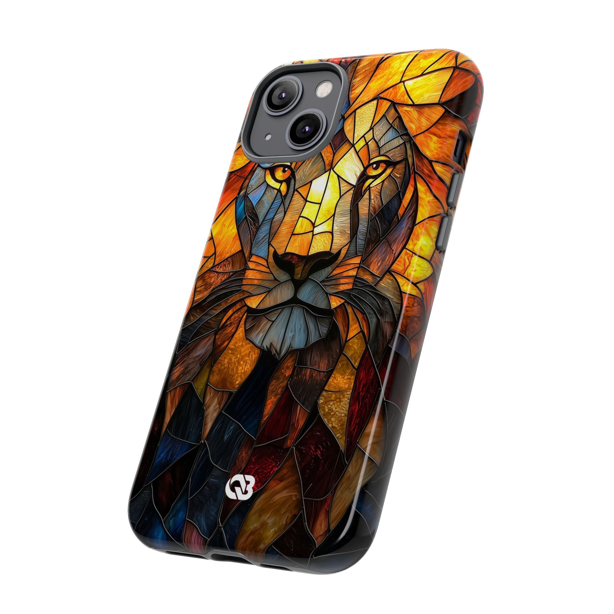 Amber Glass Lion · Tough Phone Case for iPhone