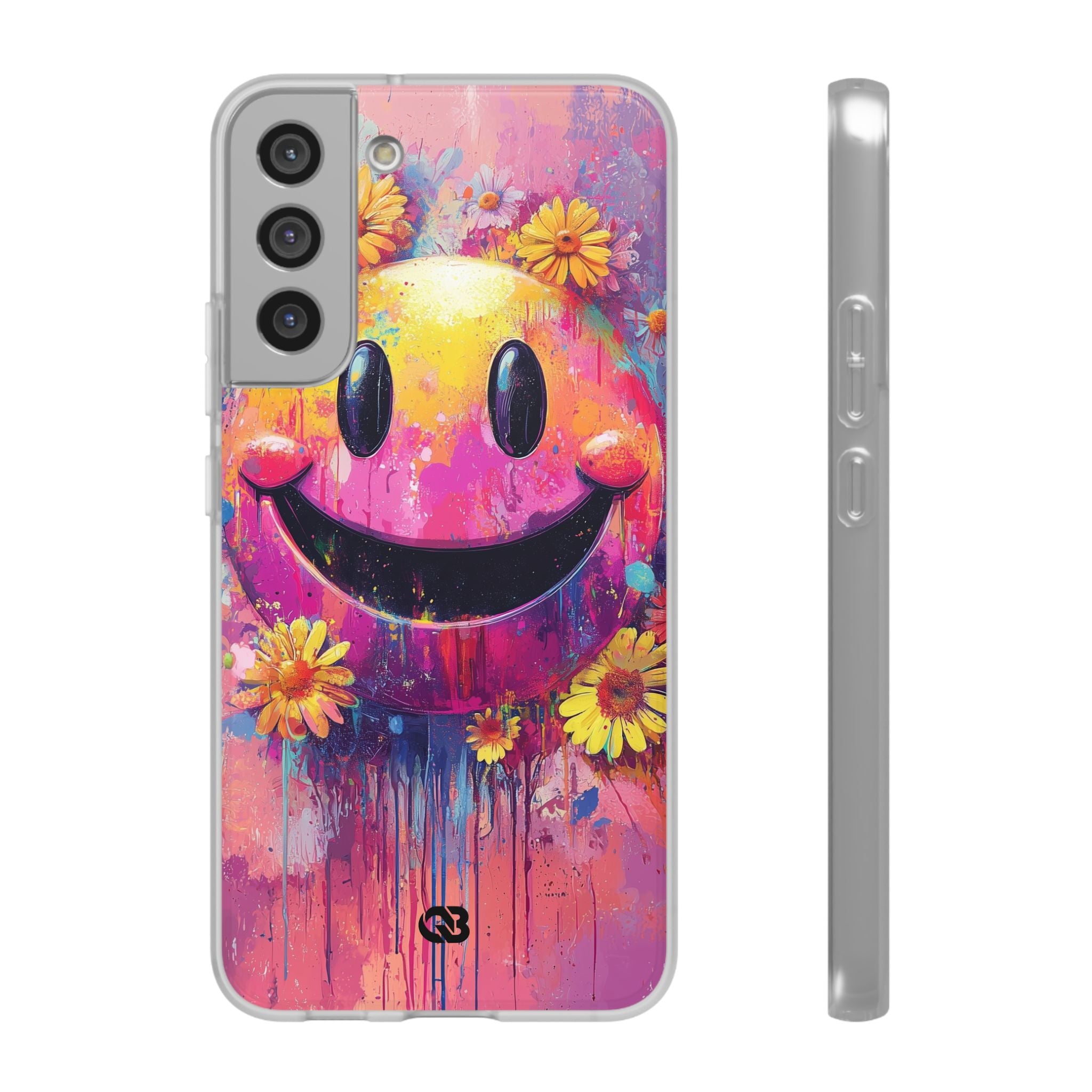 Vivid Grin Graffiti · Soft Phone Case for Samsung