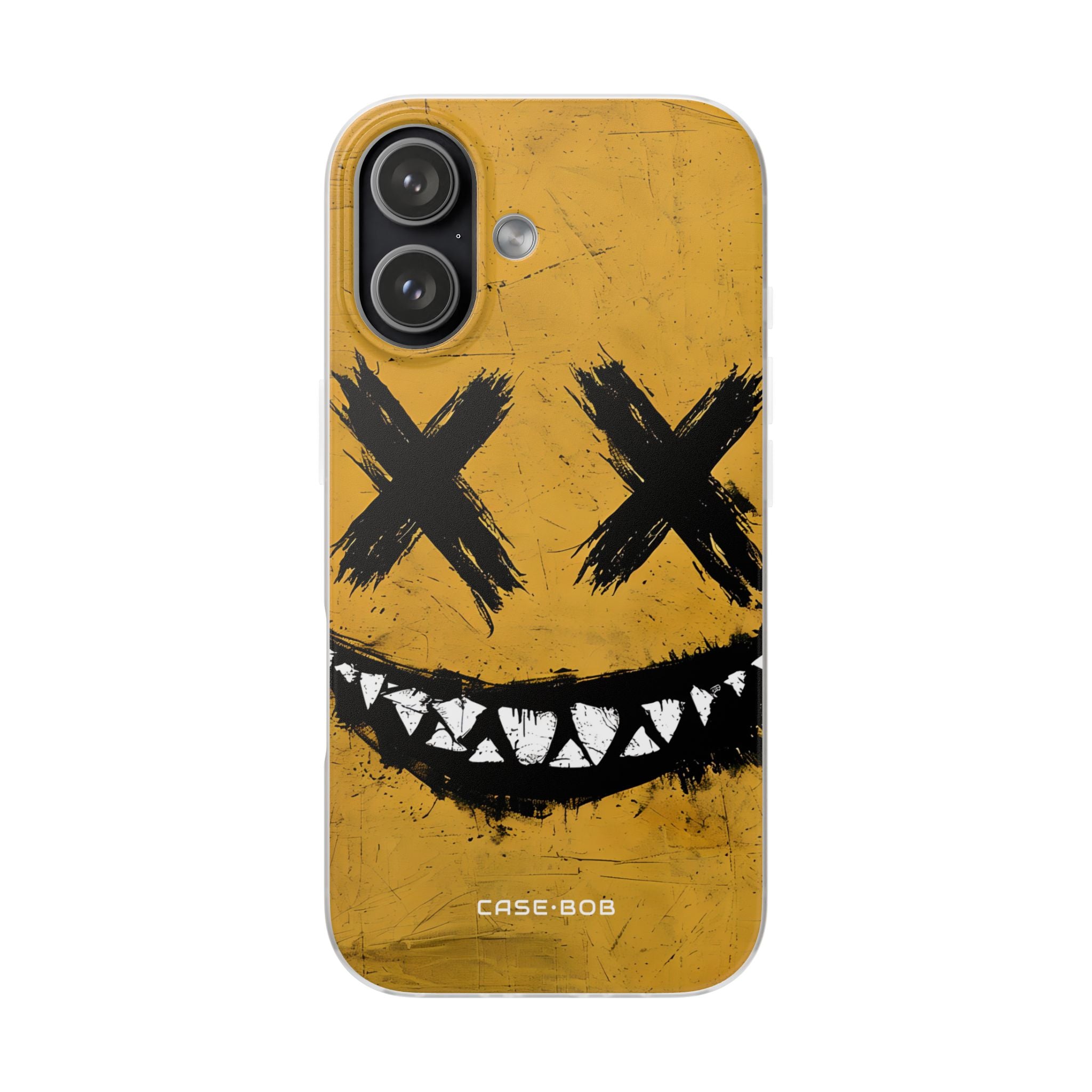 Jagged Smile Yellow iPhone 17 Case - Soft - CASE•BOB