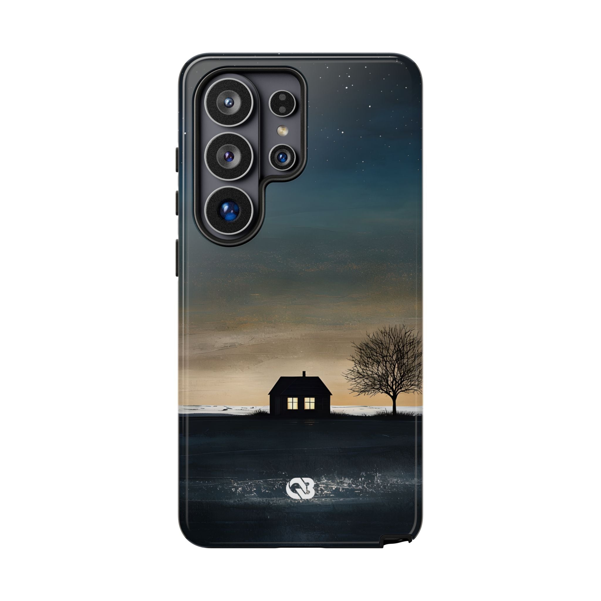 Midnight Cabin Glow · Tough Handyhülle für Samsung