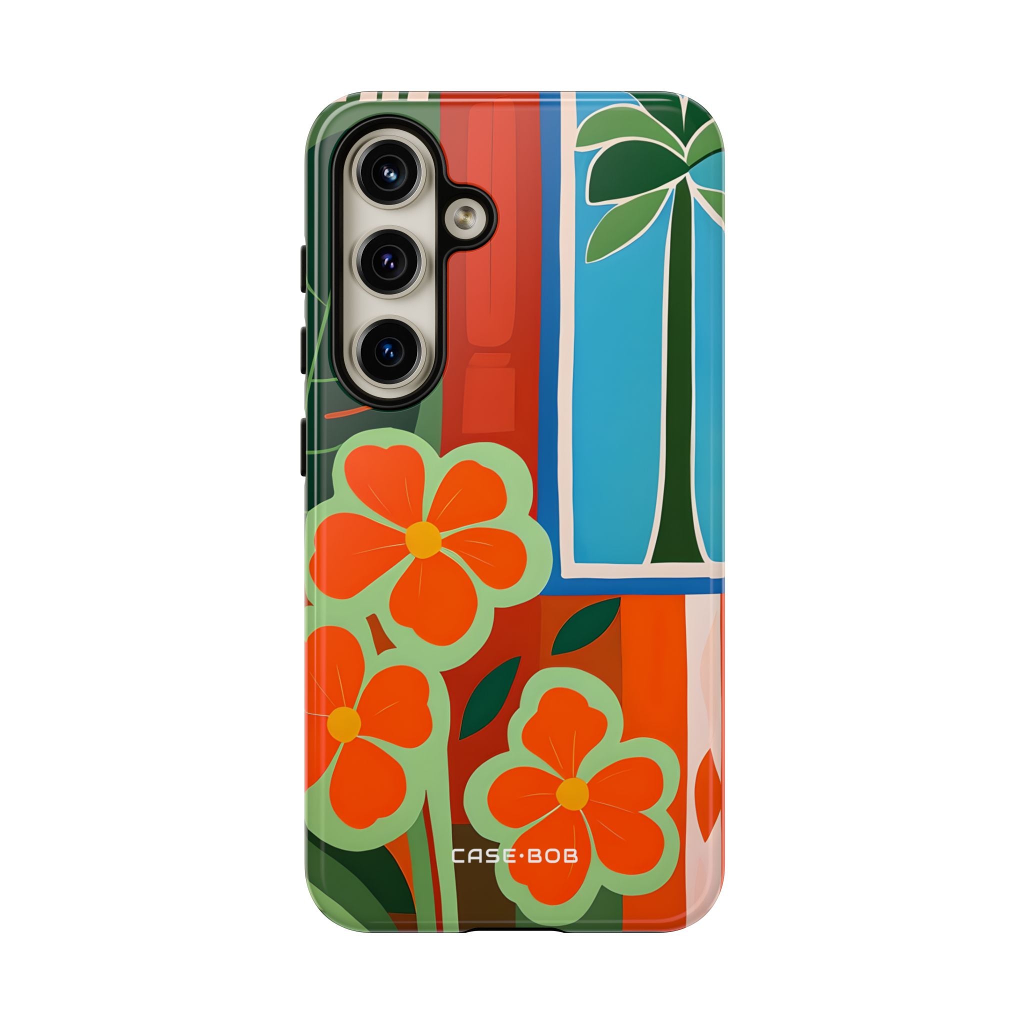 Orange Blossom Burst Samsung S24 Case - Tough