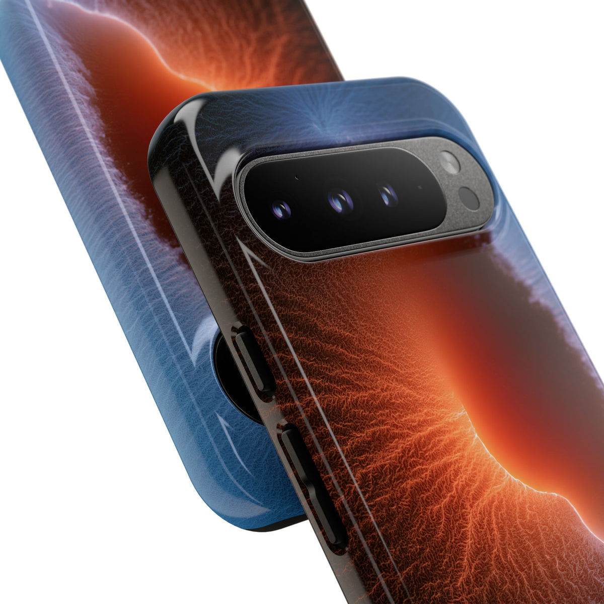 Thermal Aura Pulse · Tough Phone Case for Pixel · Blue