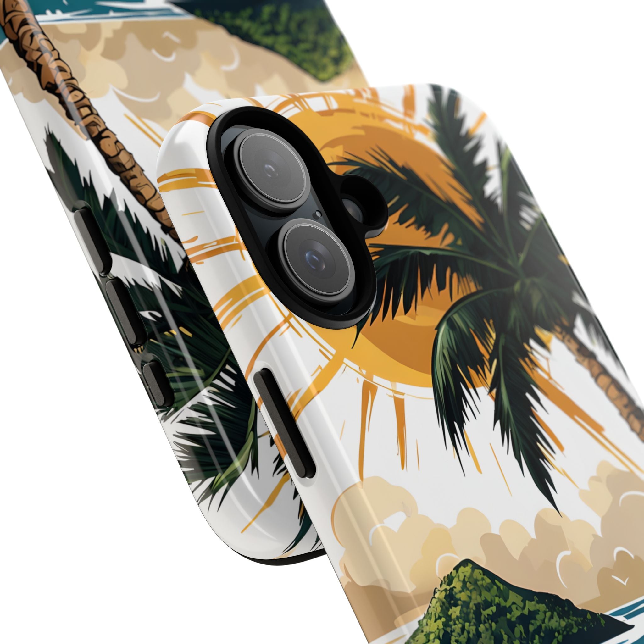 Radiant Coast Solitude · Tough Handyhülle für iPhone