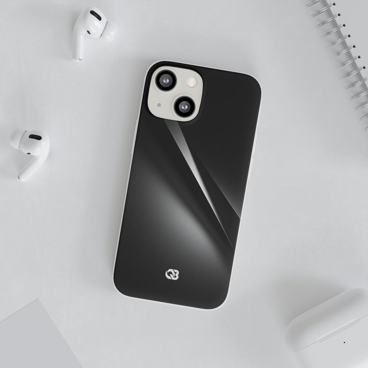 Obsidian Ridge · Lite Phone Case for iPhone · Black