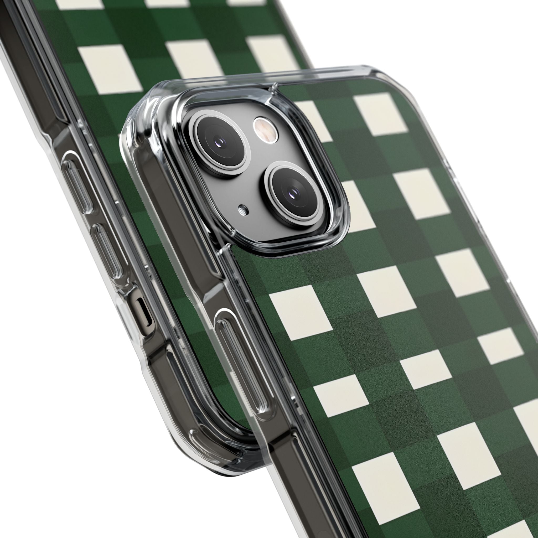 Hunter Green Rutig · Impact Mobilskal för iPhone · Magsafe