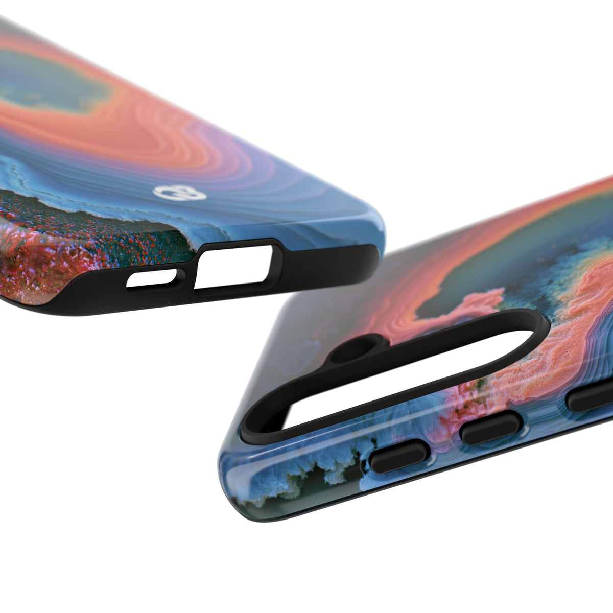 Luminous Resonance · Tough Phone Case for Samsung · Blue