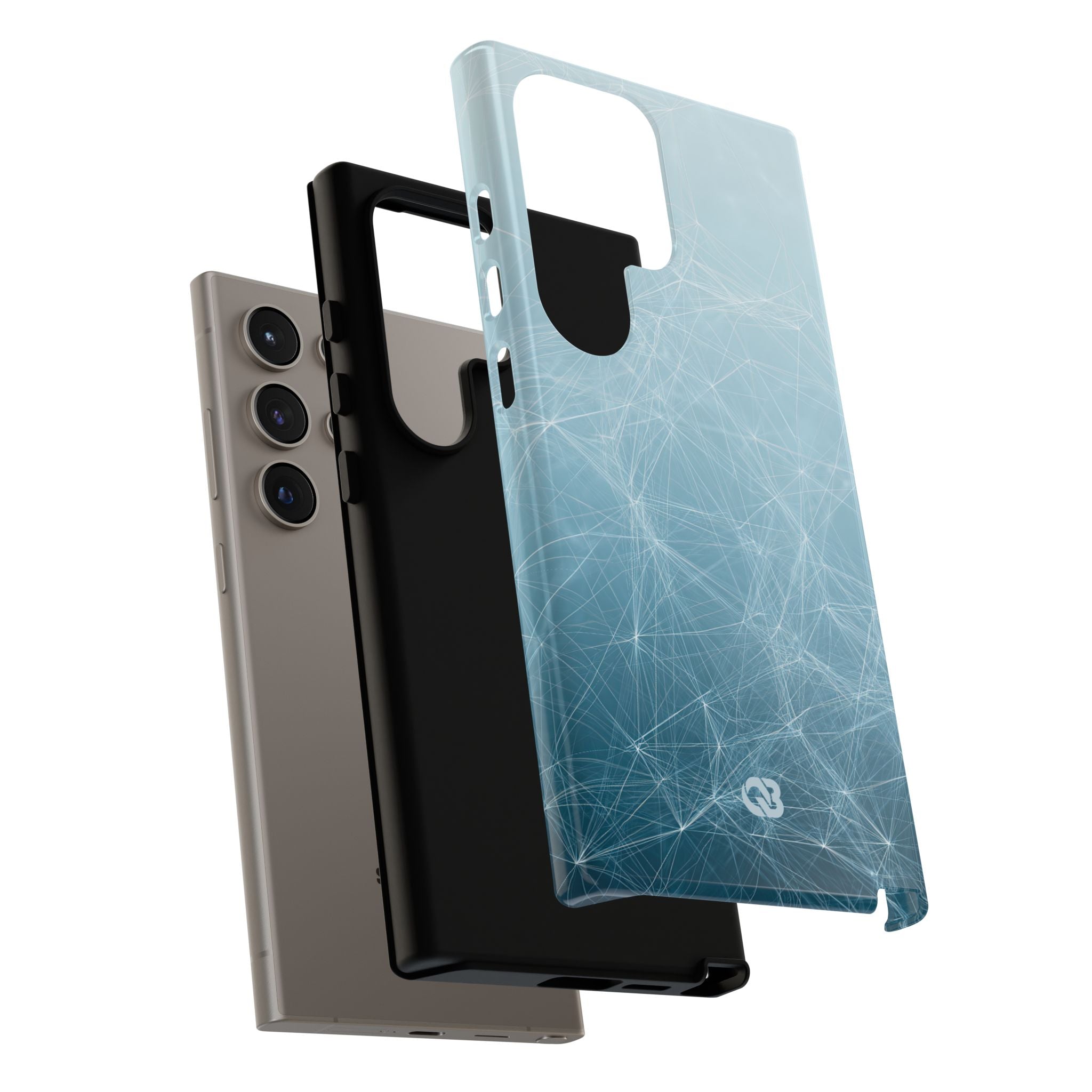 Teal Tough Phone Case for Samsung - Arctic Digital Nexus