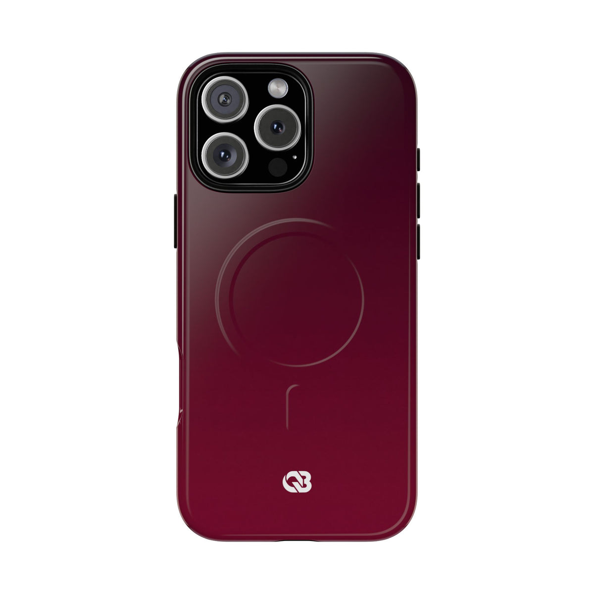 Bordeaux Spectrum · Tough 2.0 Magnetic Phone Case for iPhone · Red