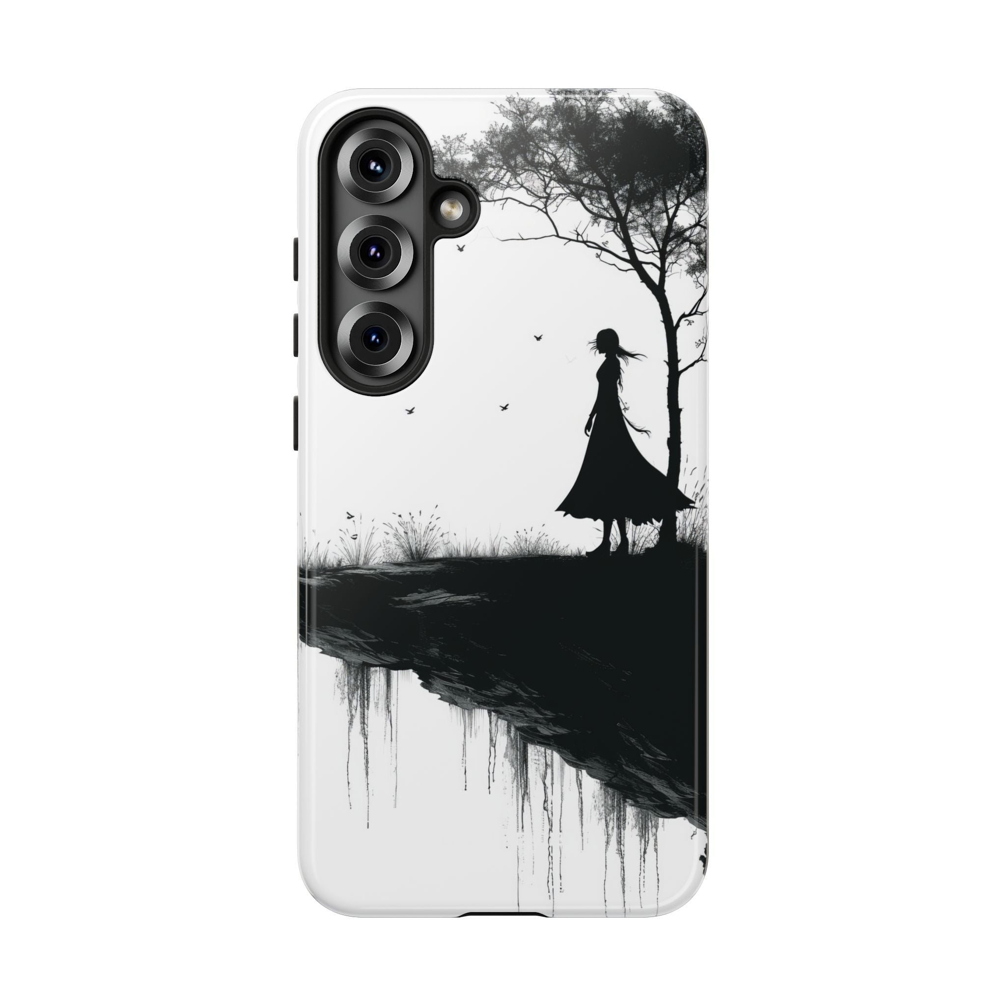 Cliffside Silhouette Samsung S25 Plus Case - Tough