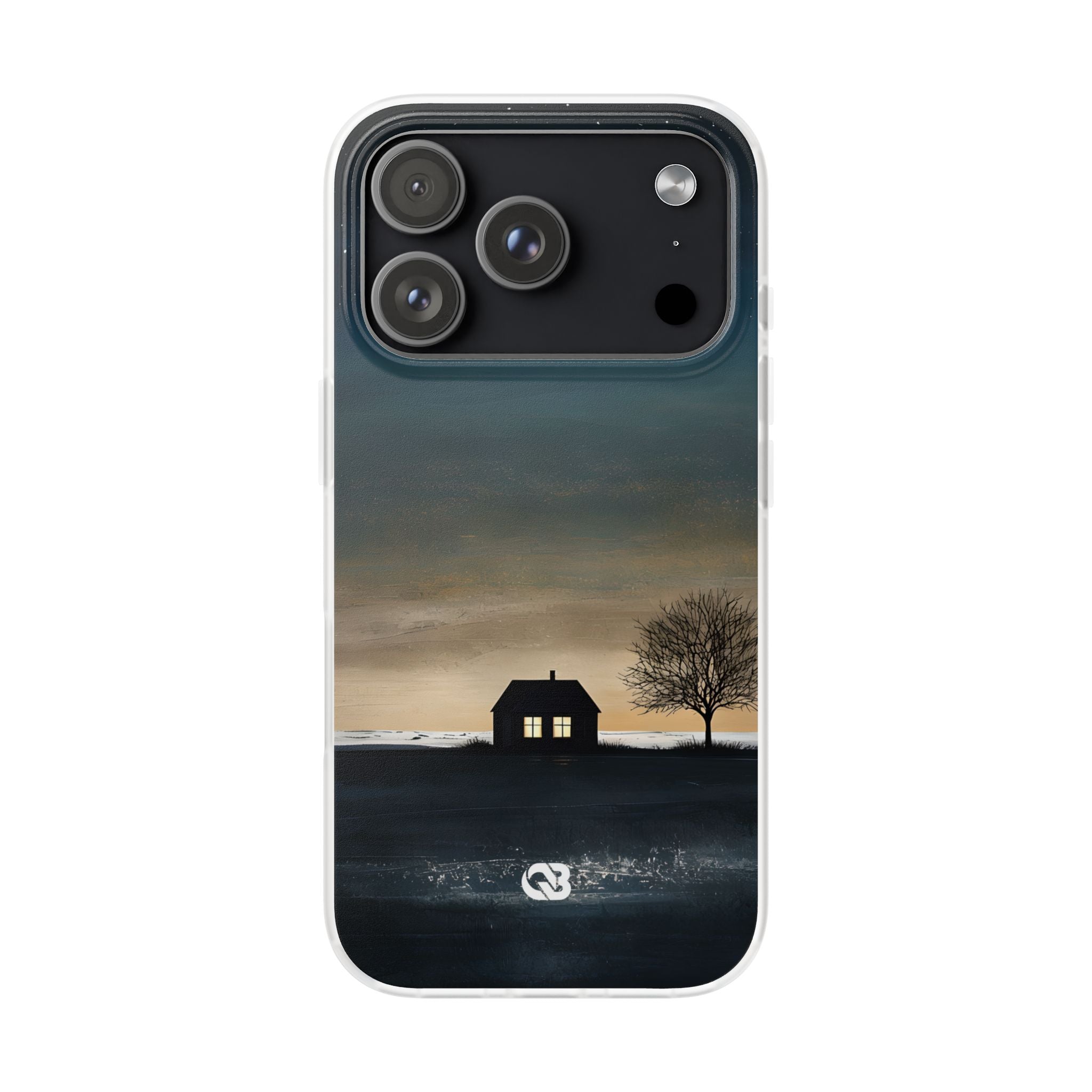 Midnight Cabin Glow · Soft Phone Case for iPhone