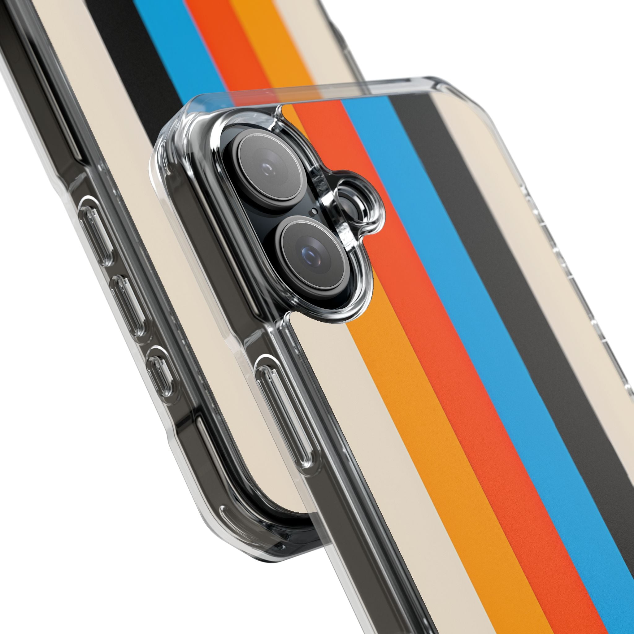 Retro Racing Stripes · Impact Custodia per iPhone · Magsafe