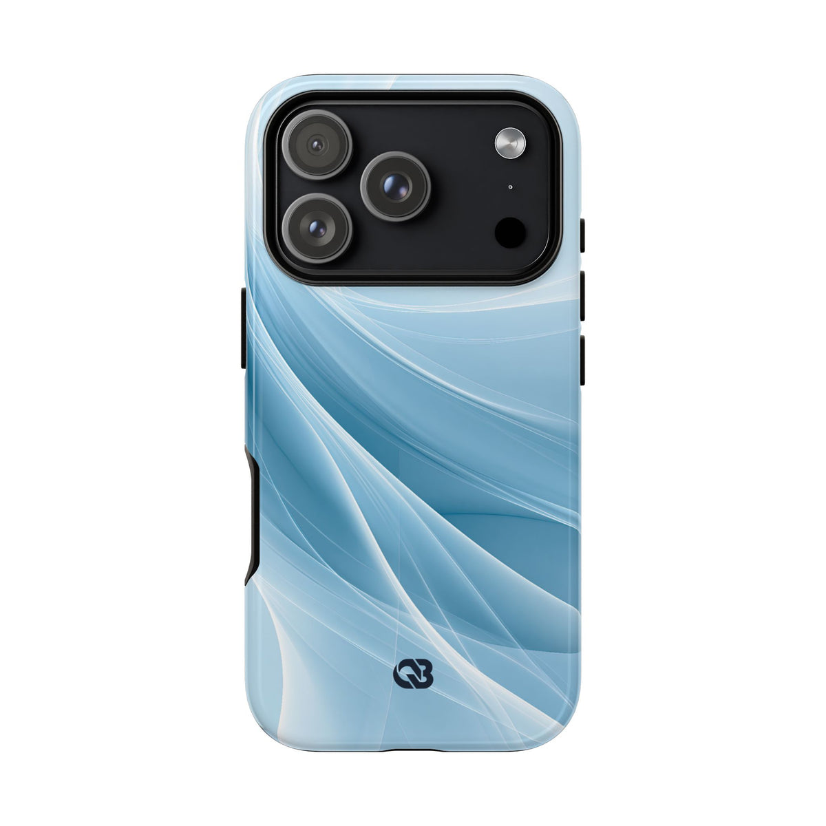 Glacial Ridge Contours · Tough Phone Case for iPhone · Blue
