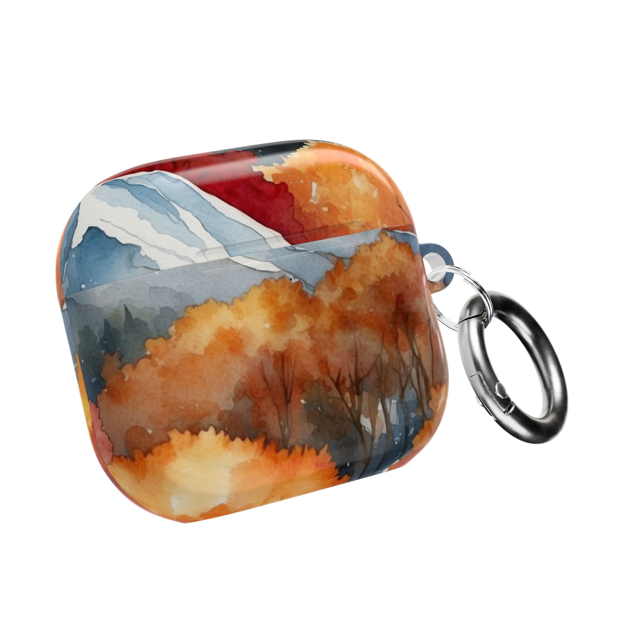 Snowcapped Ember Mountains - AirPods Cover