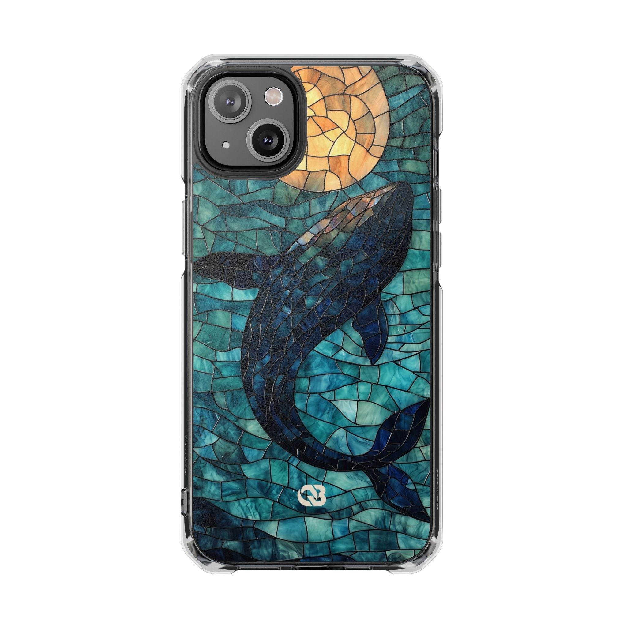 Stained Moon Whale · Impact Phone Case for iPhone · Magsafe