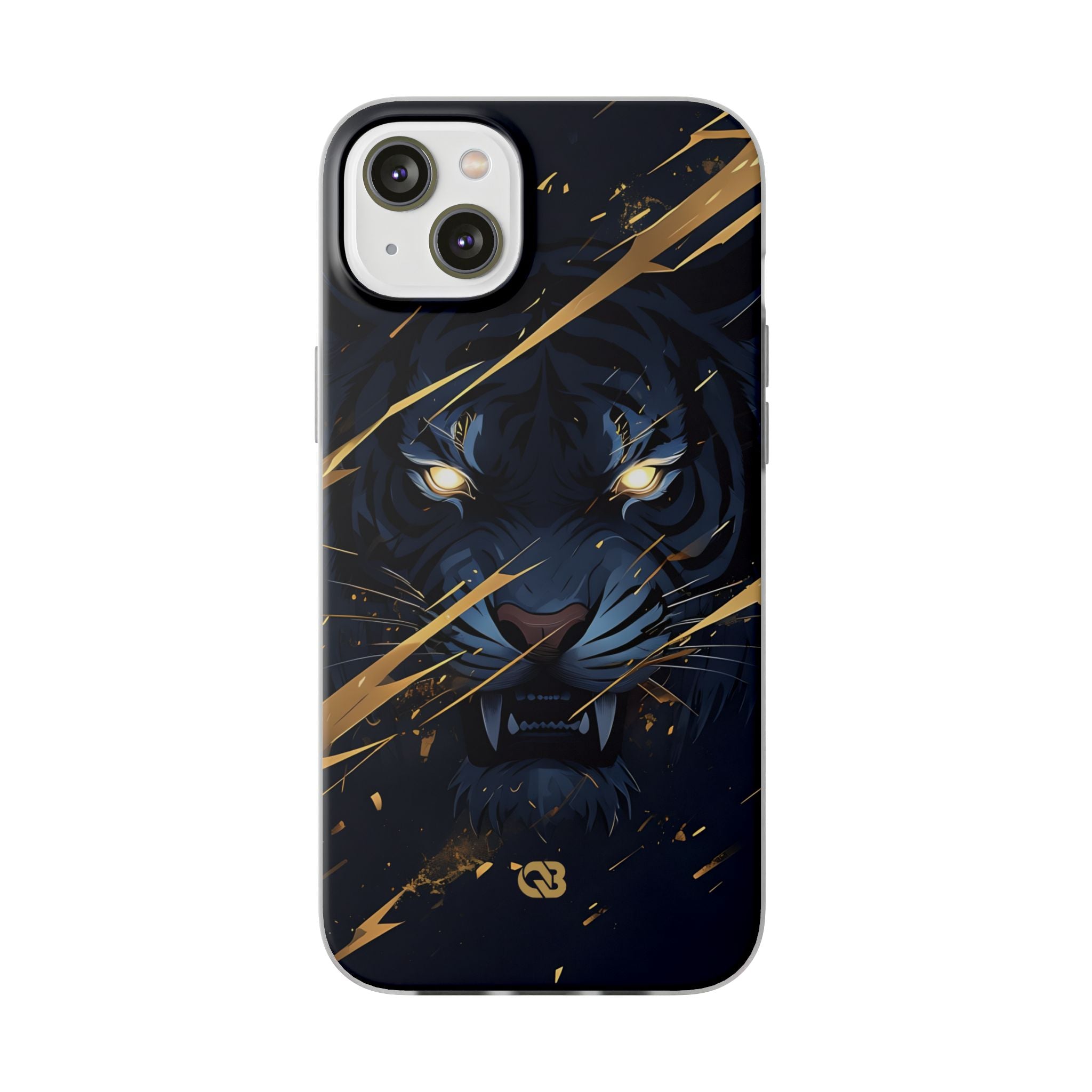 Obsidian Gold Predator · Soft Coque de téléphone pour iPhone
