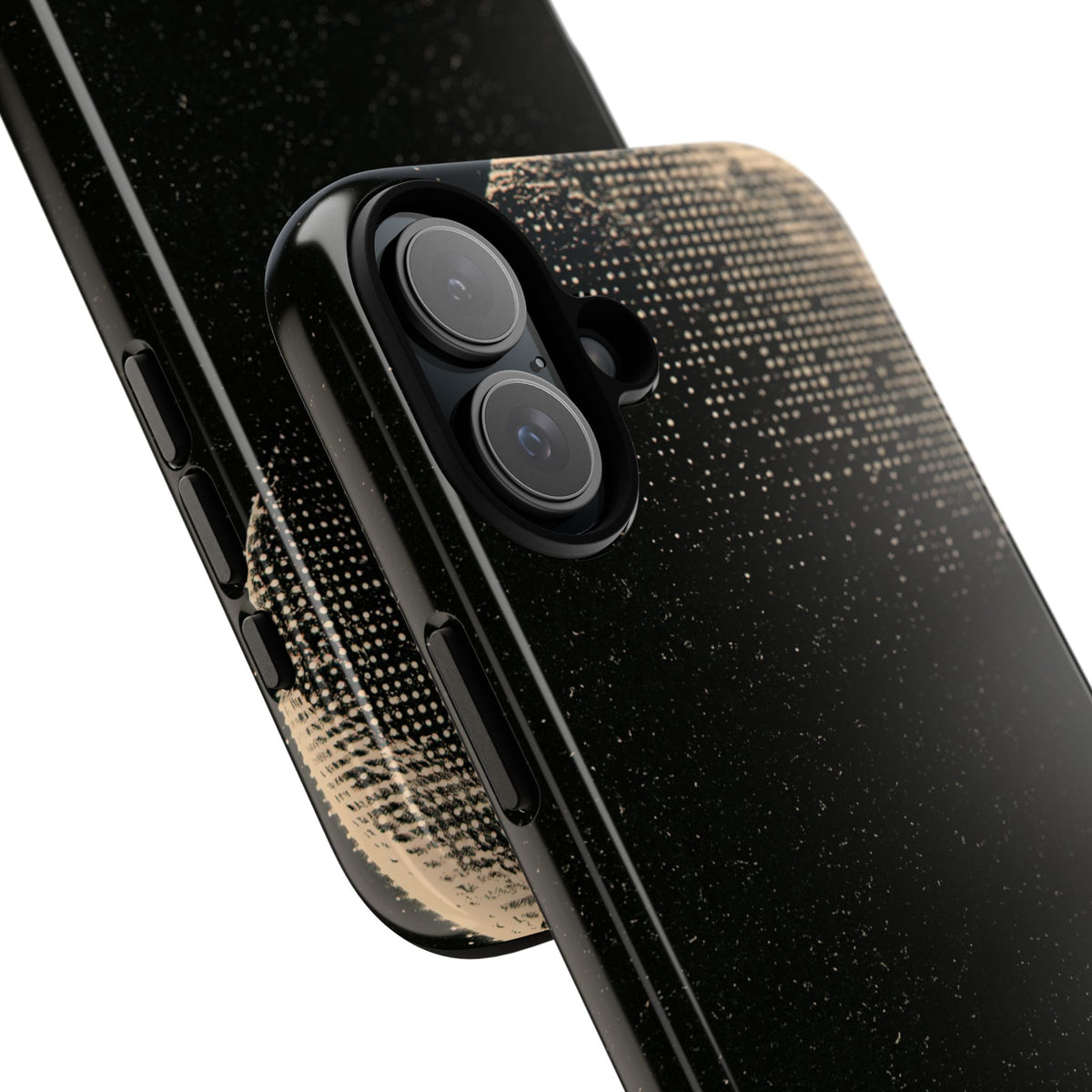 Lunar Metropolis Nocturne · Tough Phone Case for iPhone · Black