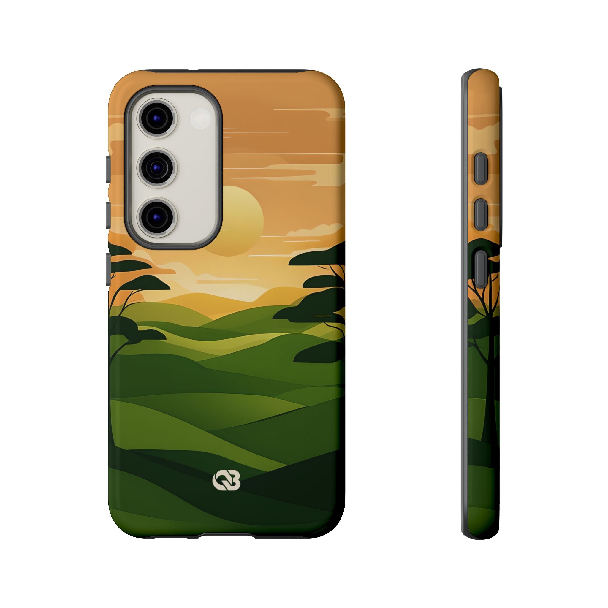 Verdant Horizon Sun · Tough Phone Case for Samsung
