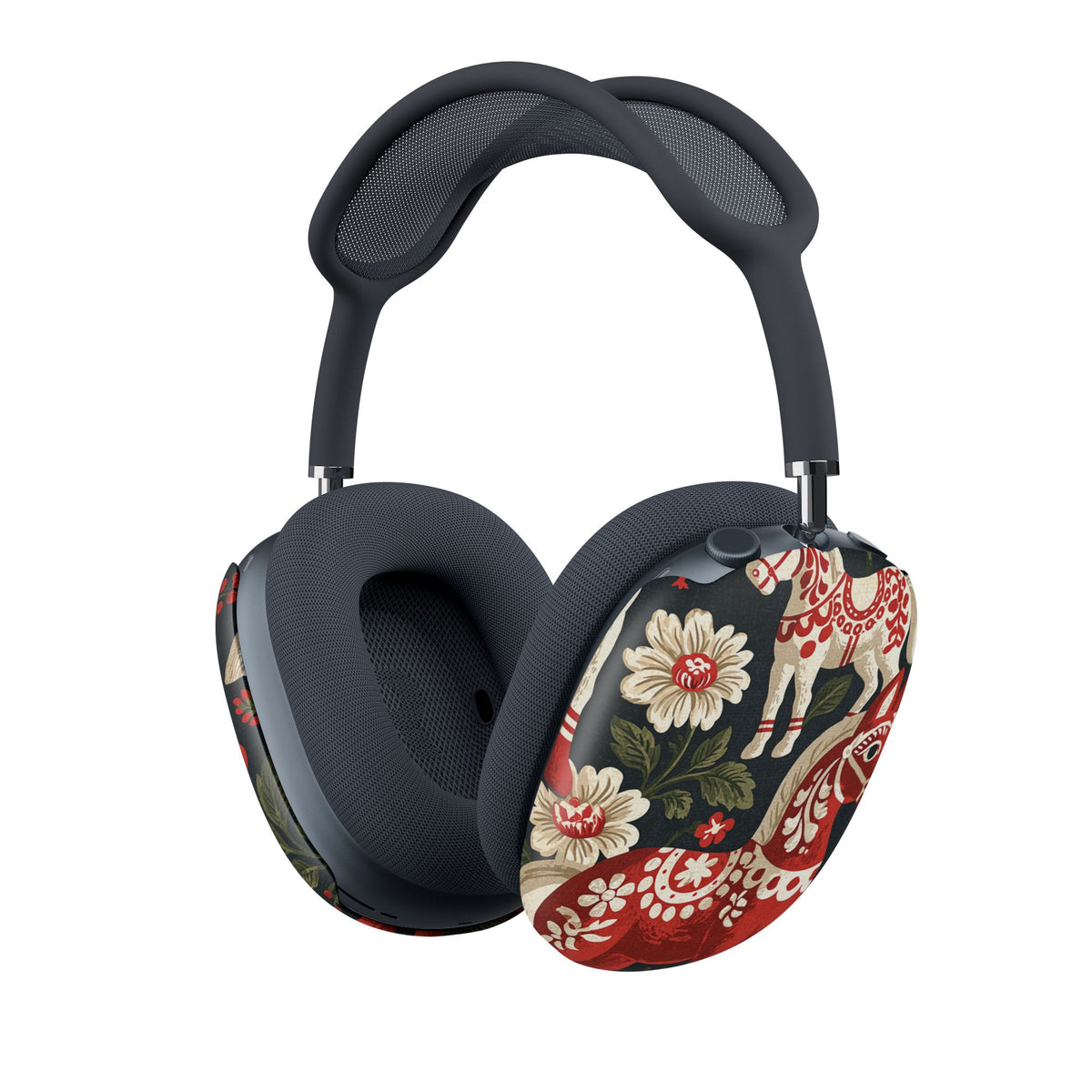 Nordic Dala Meadow · Hard Case for AirPods Max · Red