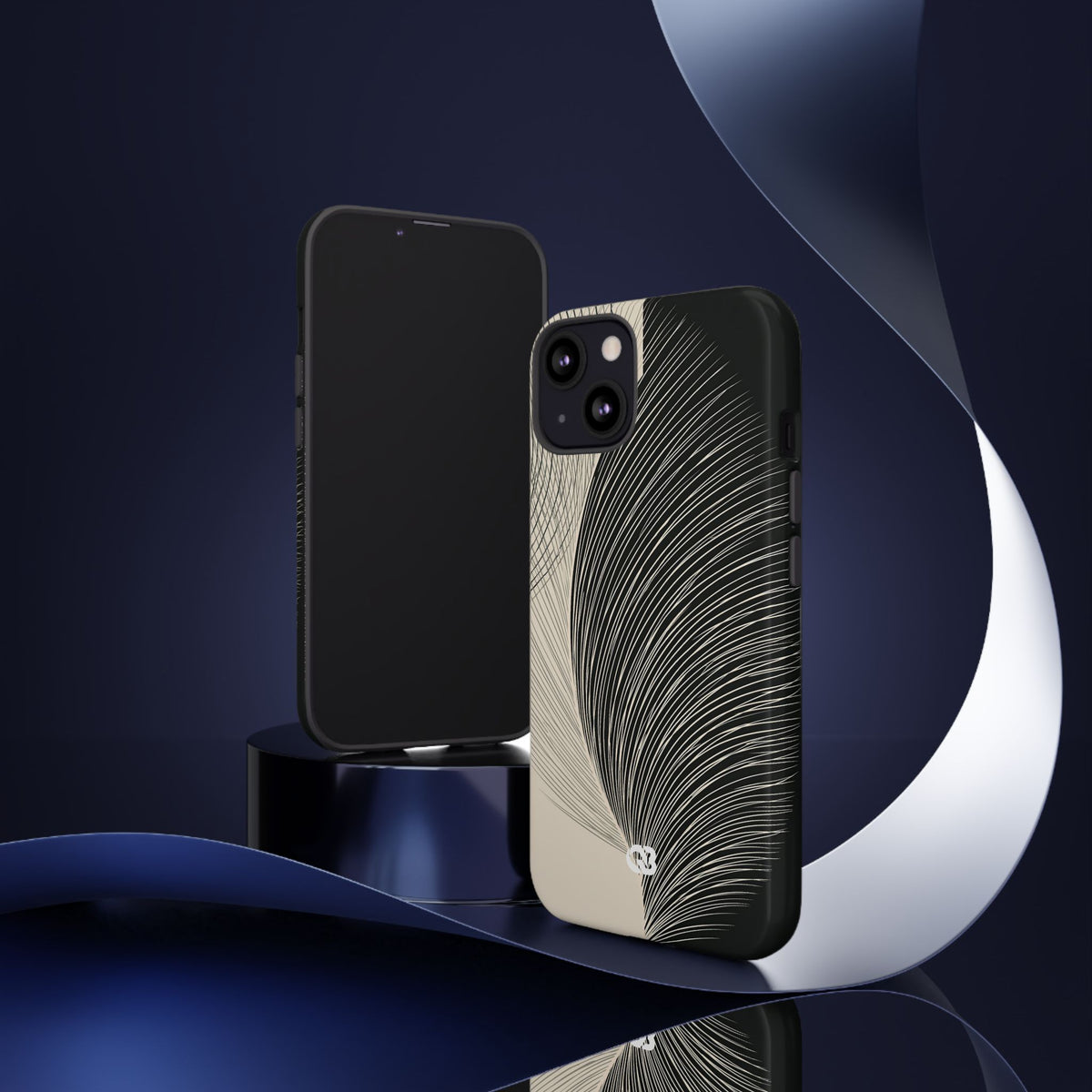 Minimal Frond Study · Tough Phone Case for iPhone · Black