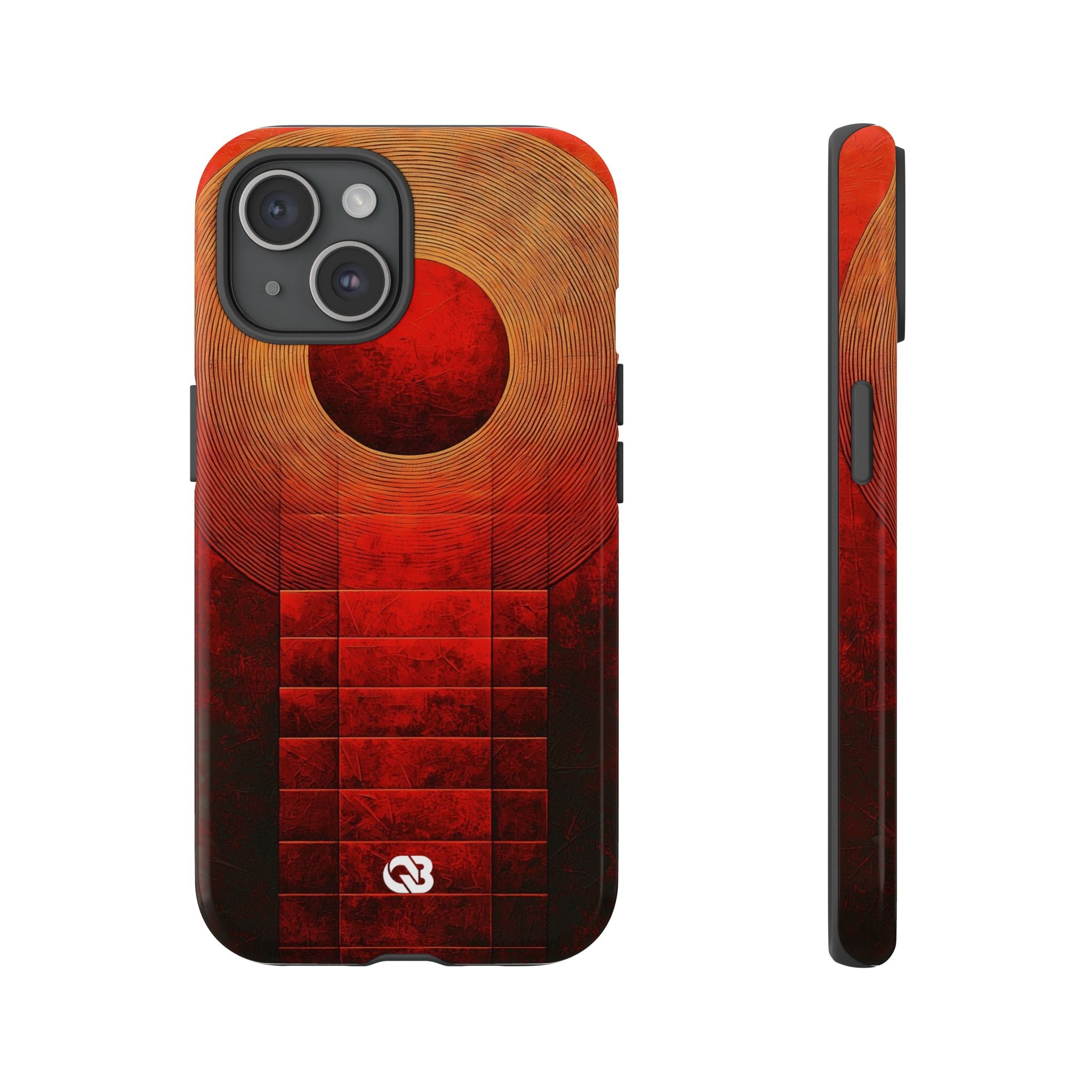 Crimson Solar Halo · Custodia Tough per iPhone