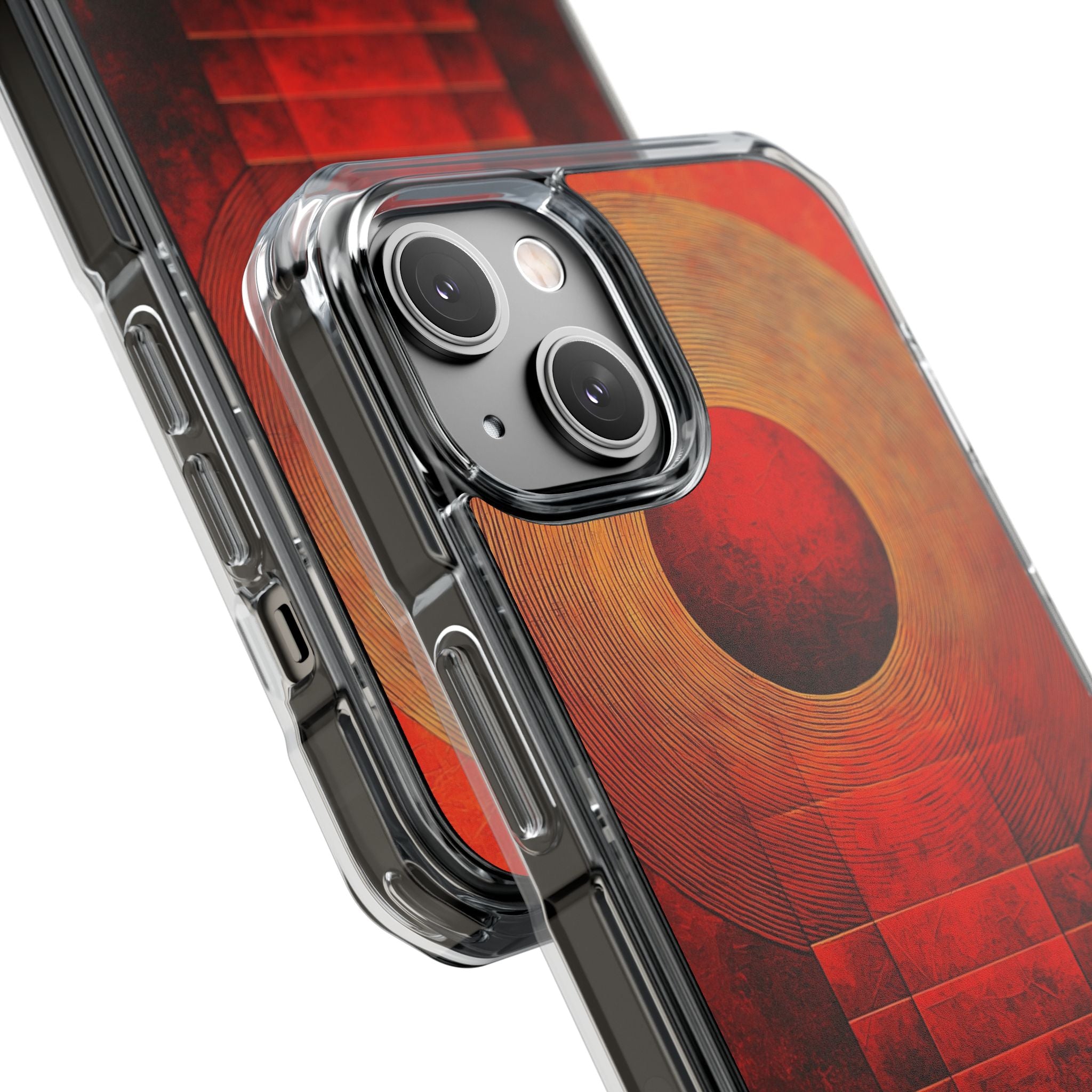 Crimson Solar Halo · Impact Phone Case for iPhone · Magsafe