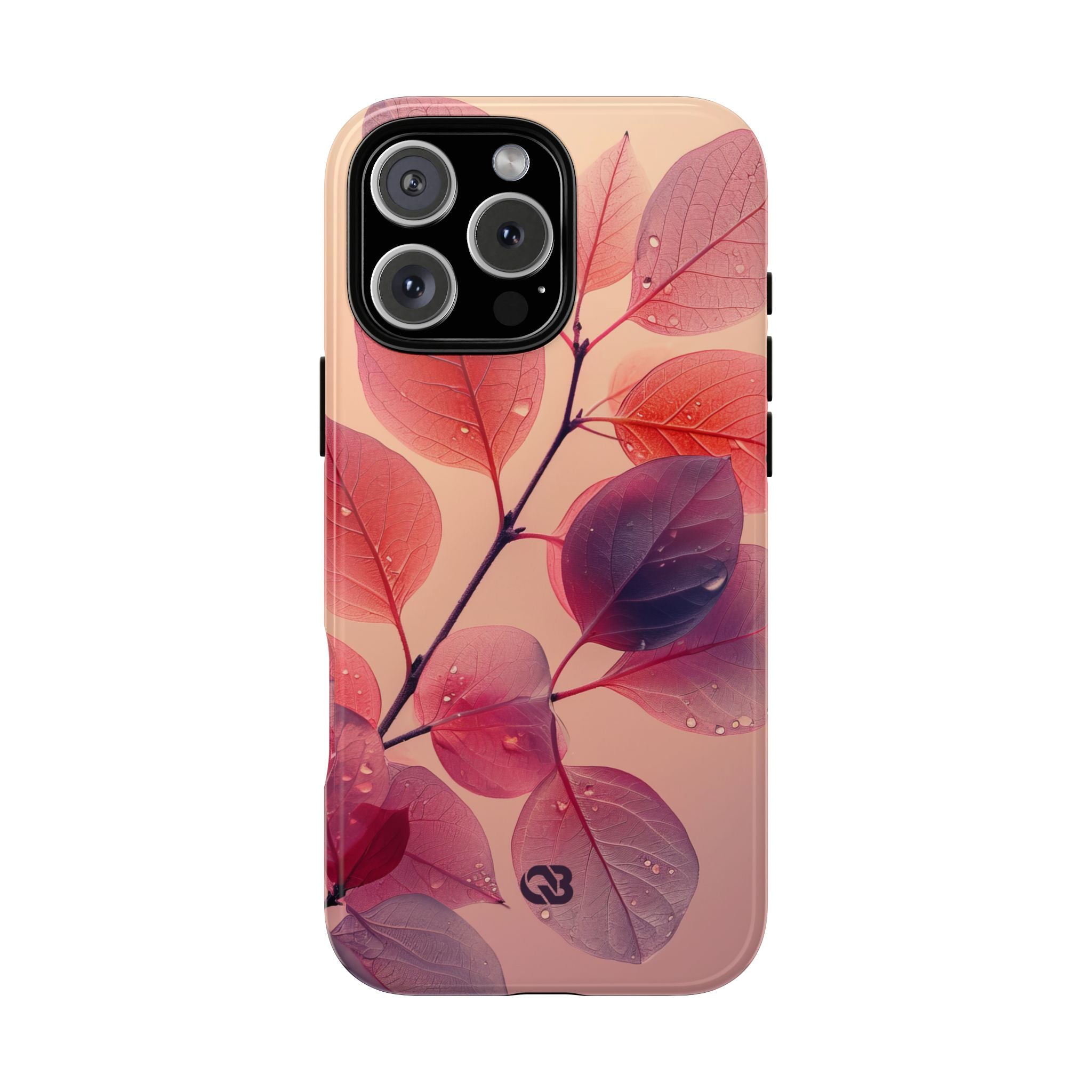 Dewy Magenta Foliage · Tough Phone Case for iPhone