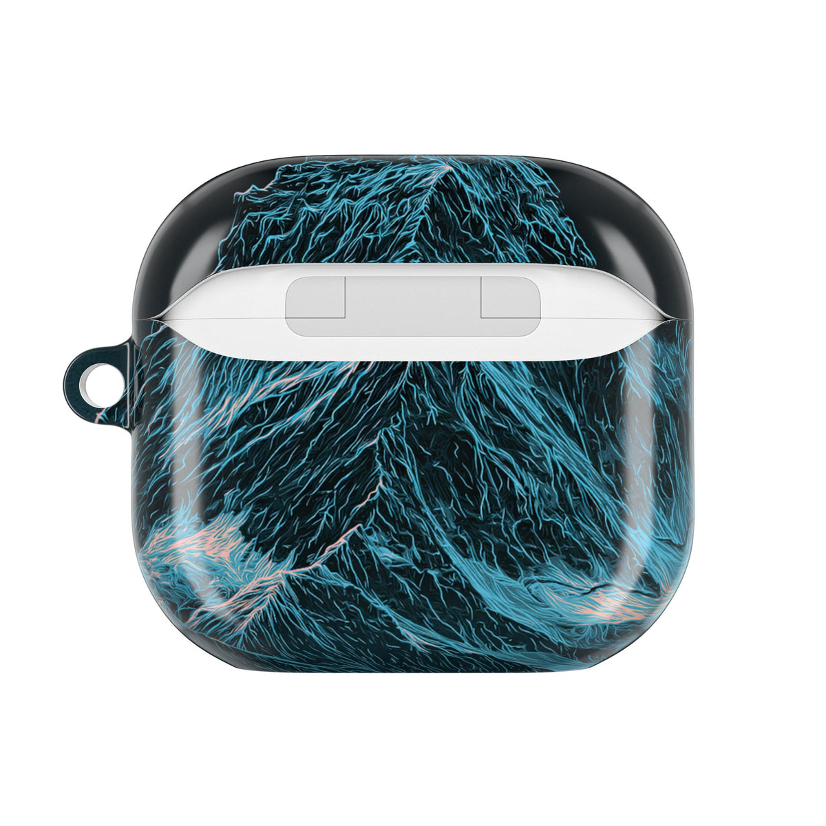 Glacial Alpine Peak · Hard Case for AirPods & AirPods Pro · Blue