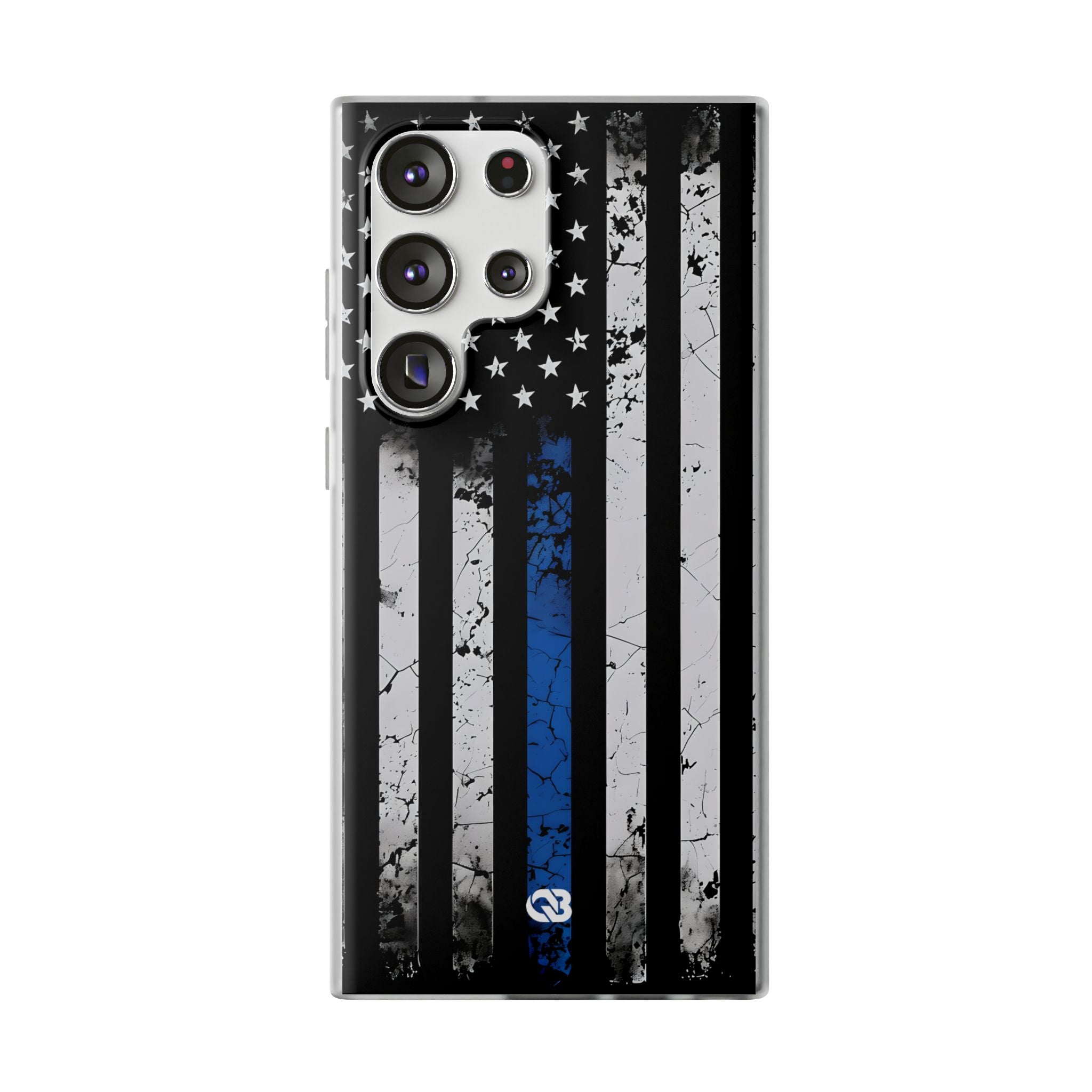 Gritty Cobalt Flag · Soft Handyhülle für Samsung