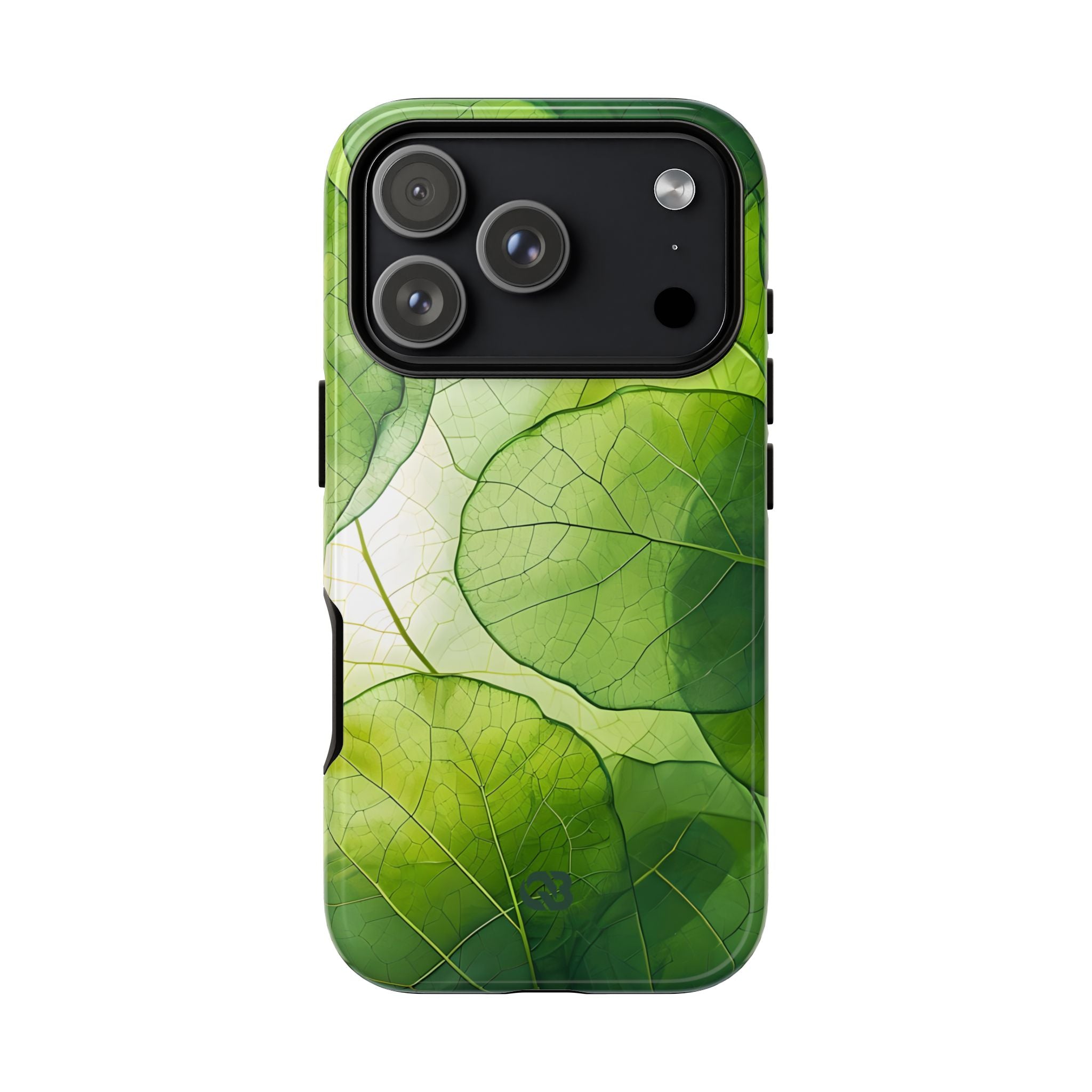 Emerald Leaf Veins · Tough Phone Case for iPhone