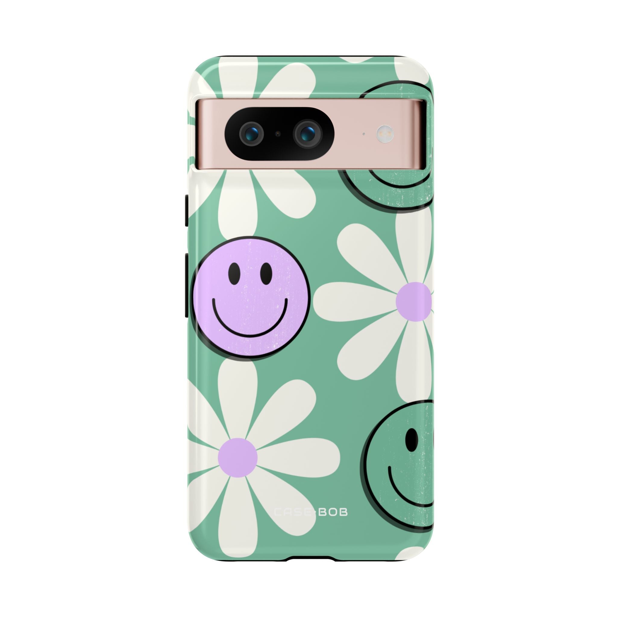 Smiley Daisy Glow Google Pixel 8 Case - Tough