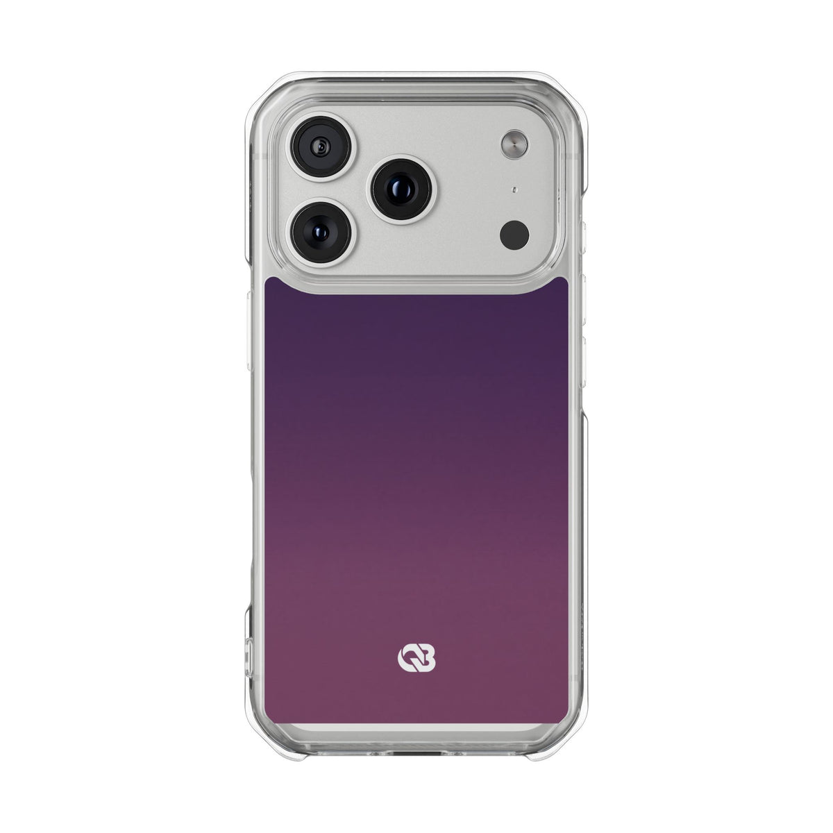 Velvet Dusk · Clear Impact Magnetic Phone Case for iPhone · Purple