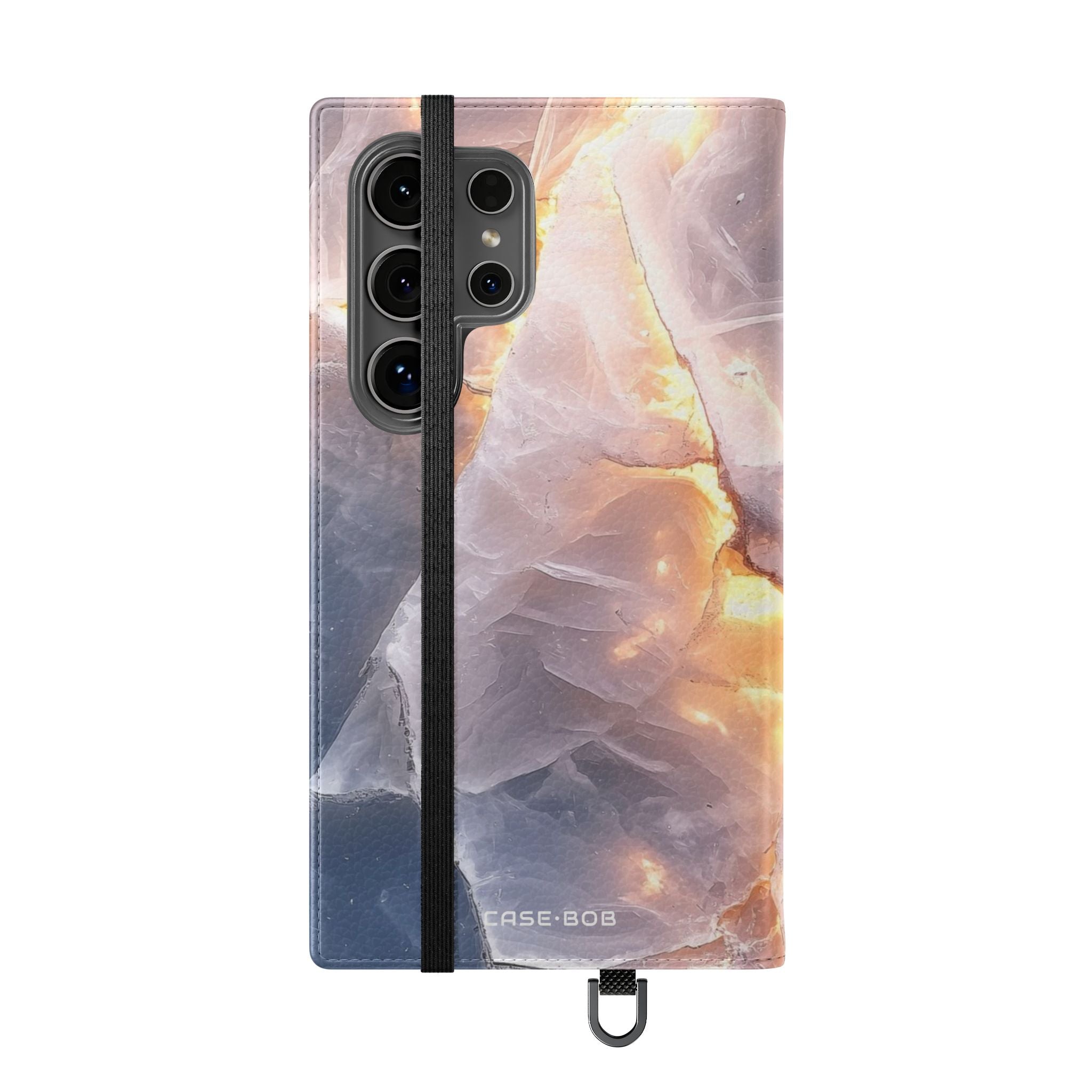 Crystal Veins Glow - Samsung S24 Ultra Case - Wallet